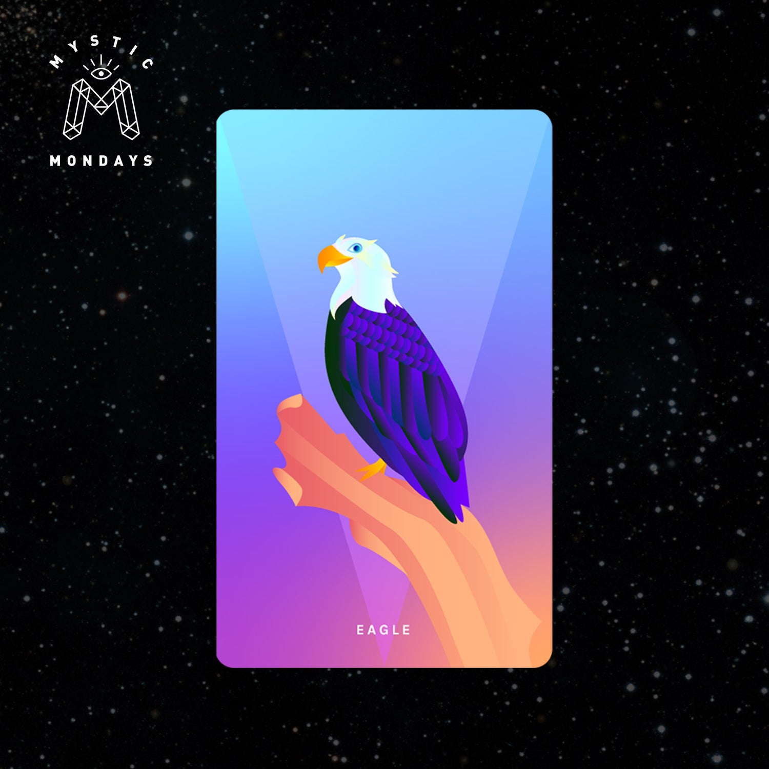 Eagle Cosmic Creatures Card Cheat Sheet Reference Guide