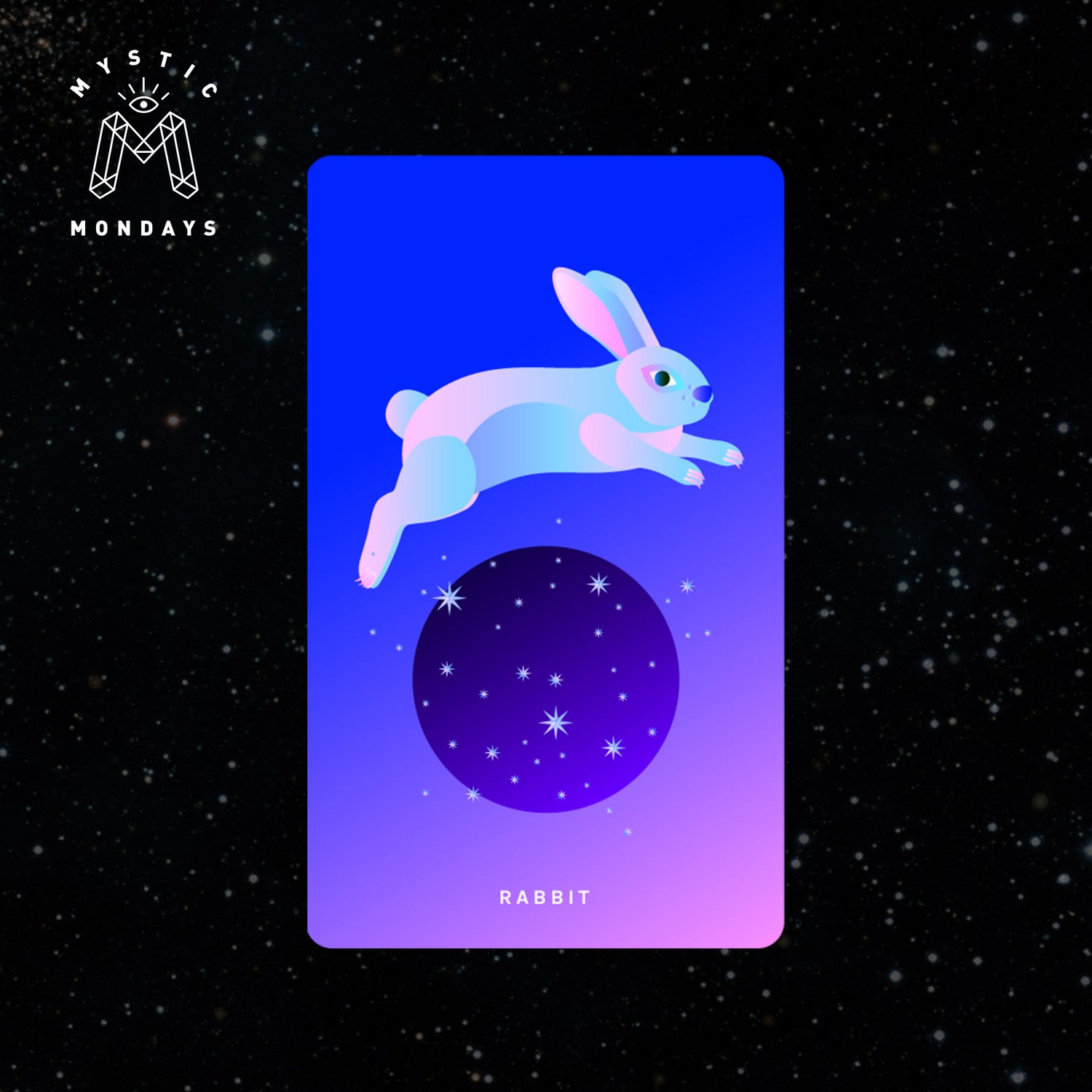 Rabbit Cosmic Creatures Card Cheat Sheet Reference Guide