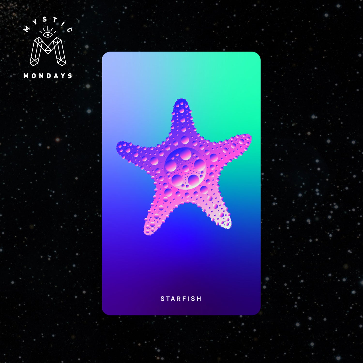 Starfish Cosmic Creatures Card Cheat Sheet Reference Guide