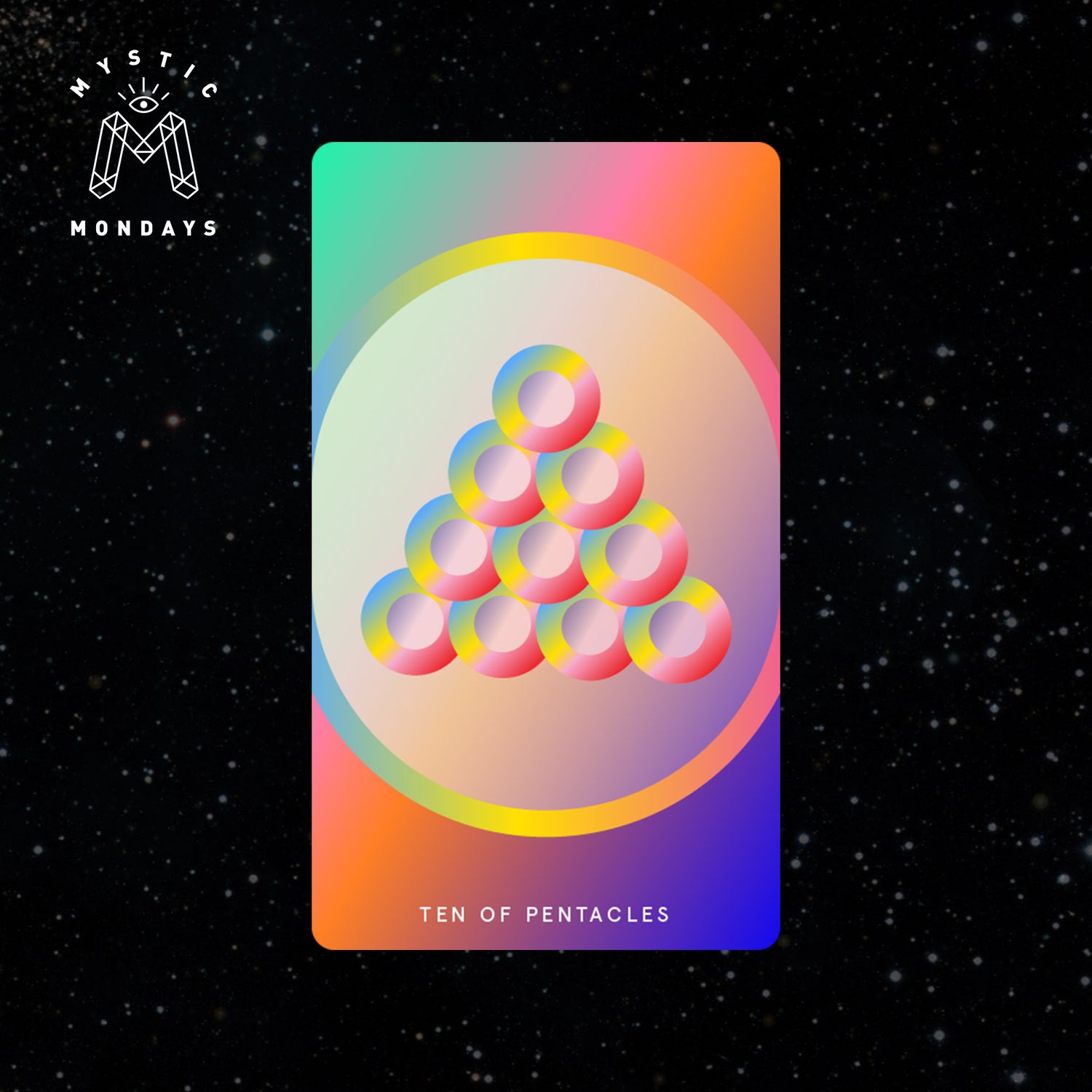 Ten of Pentacles Tarot Card Cheat Sheet Reference Guide