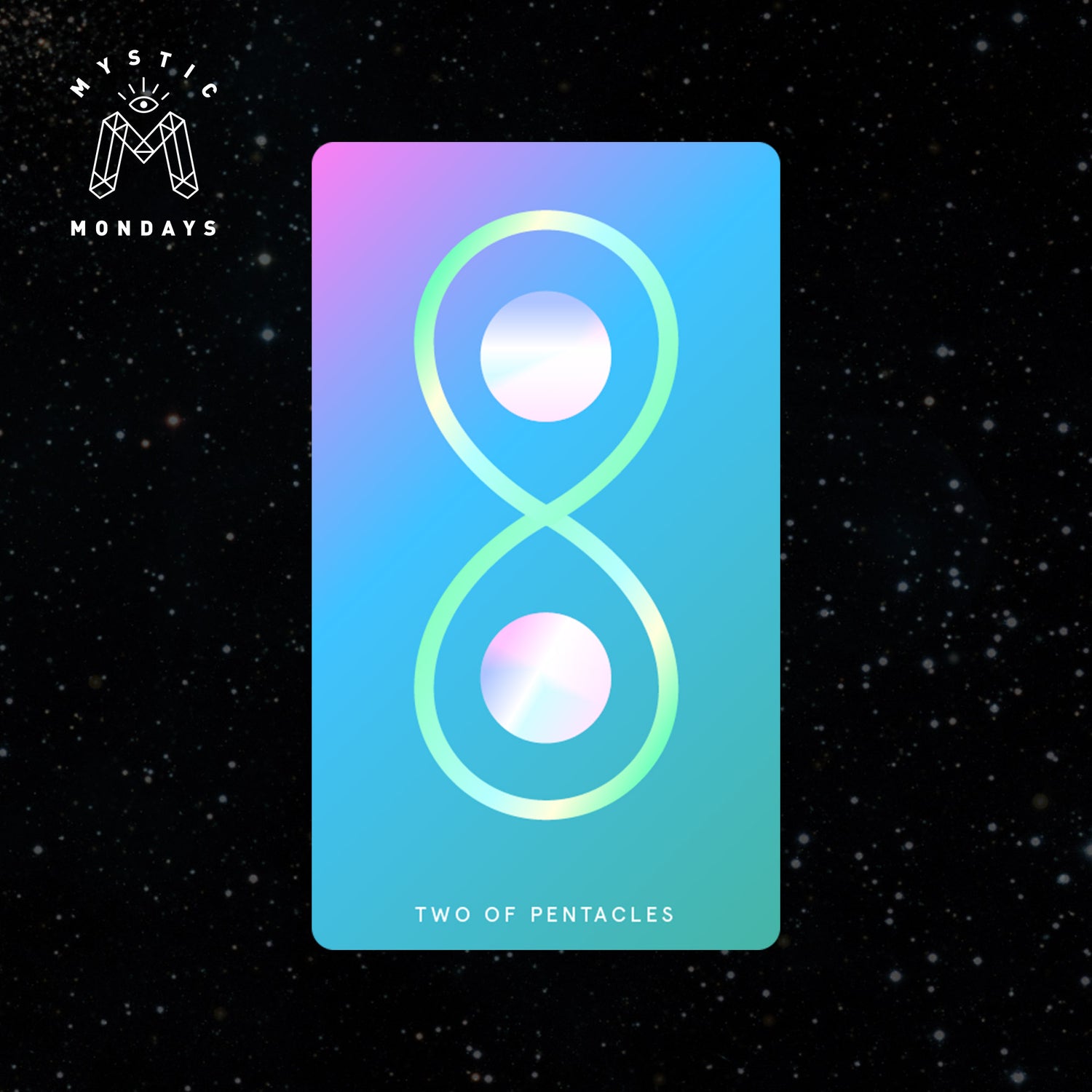 Two of Pentacles Tarot Card Cheat Sheet Reference Guide