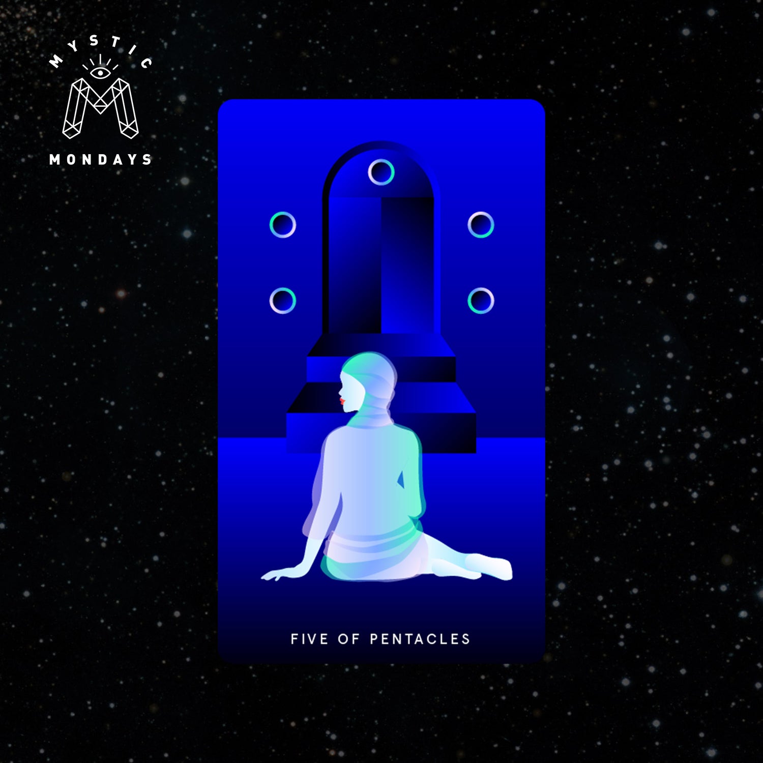 Five of Pentacles Tarot Card Cheat Sheet Reference Guide