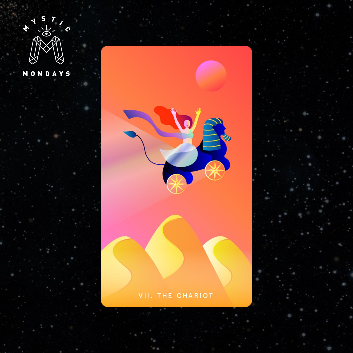 The Chariot Tarot Card Cheat Sheet Reference Guide