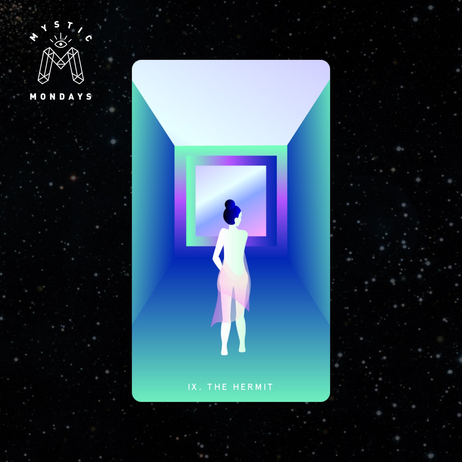 The Hermit Tarot Card Cheat Sheet Reference Guide