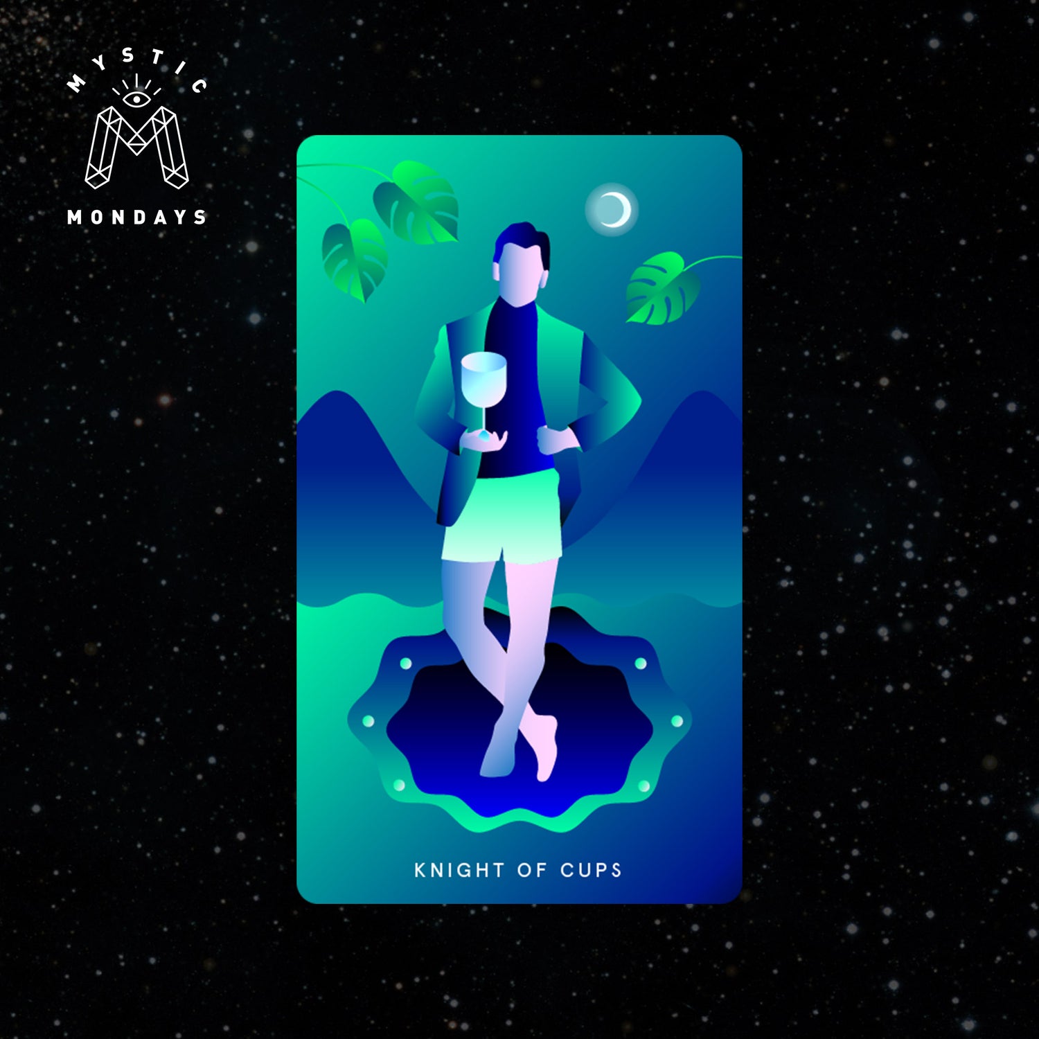 Knight of Cups Tarot Card Cheat Sheet Reference Guide