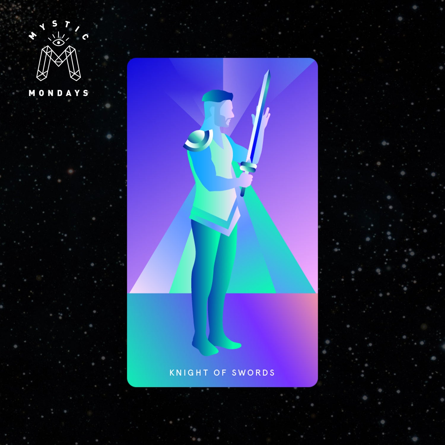 Knight of Swords Tarot Card Cheat Sheet Reference Guide