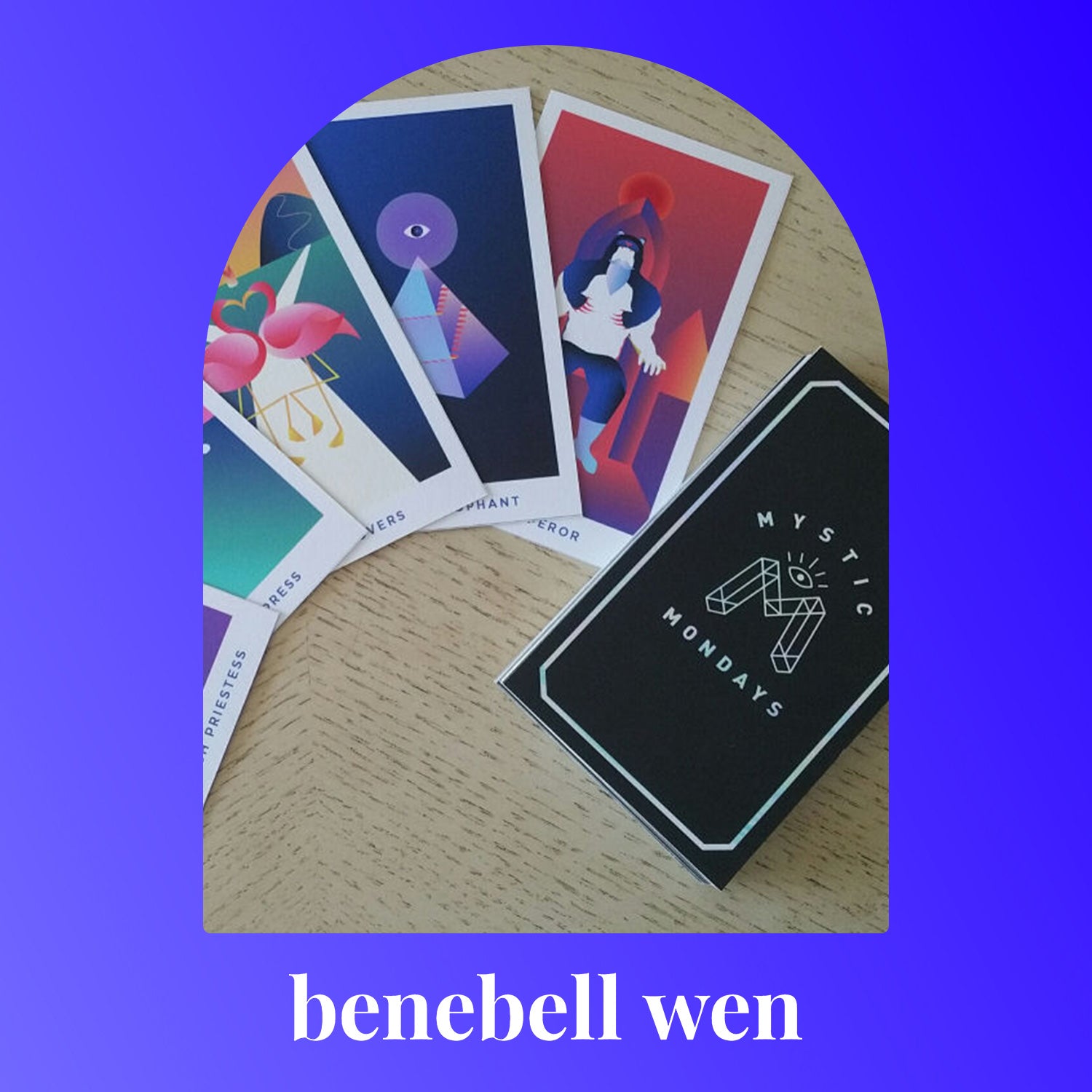 Supporting Mystic Mondays Tarot by Grace Duong