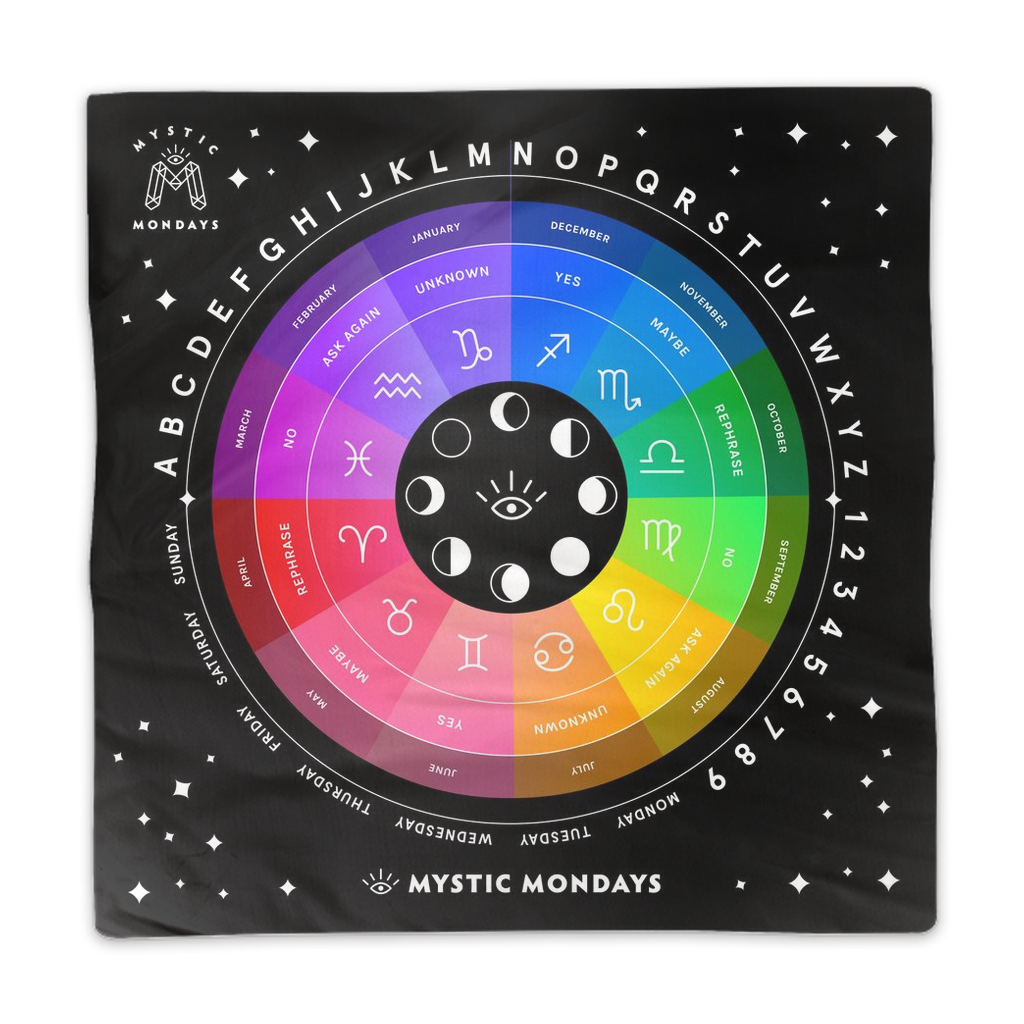 Mystic Mondays Pendulum + Charm Casting Cloth - Small