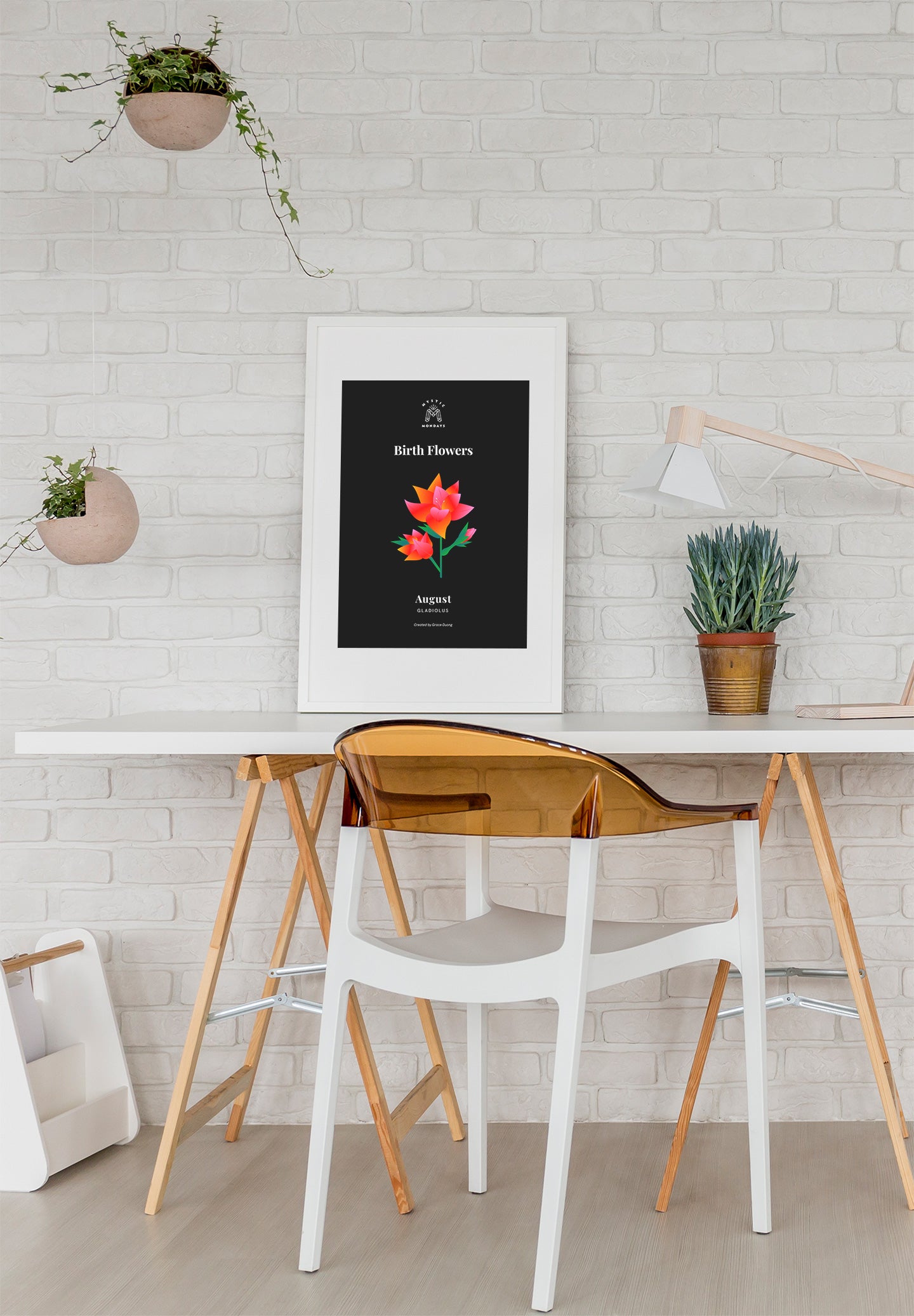 Gladiolus Print