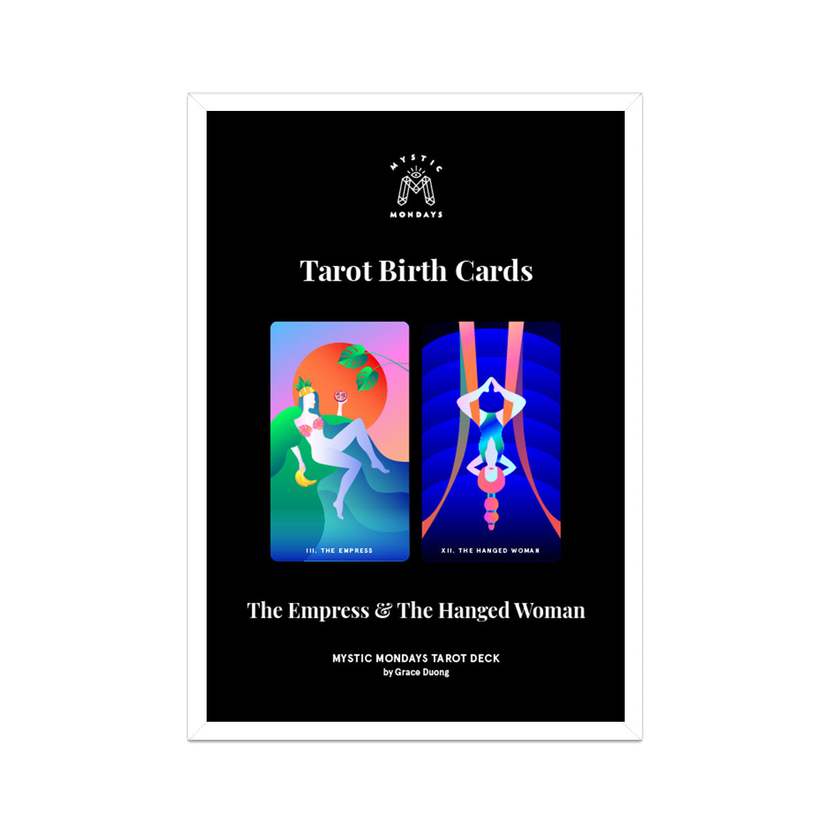 The Empress and The Hanged Woman Print
