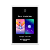 Strength and The Star Print