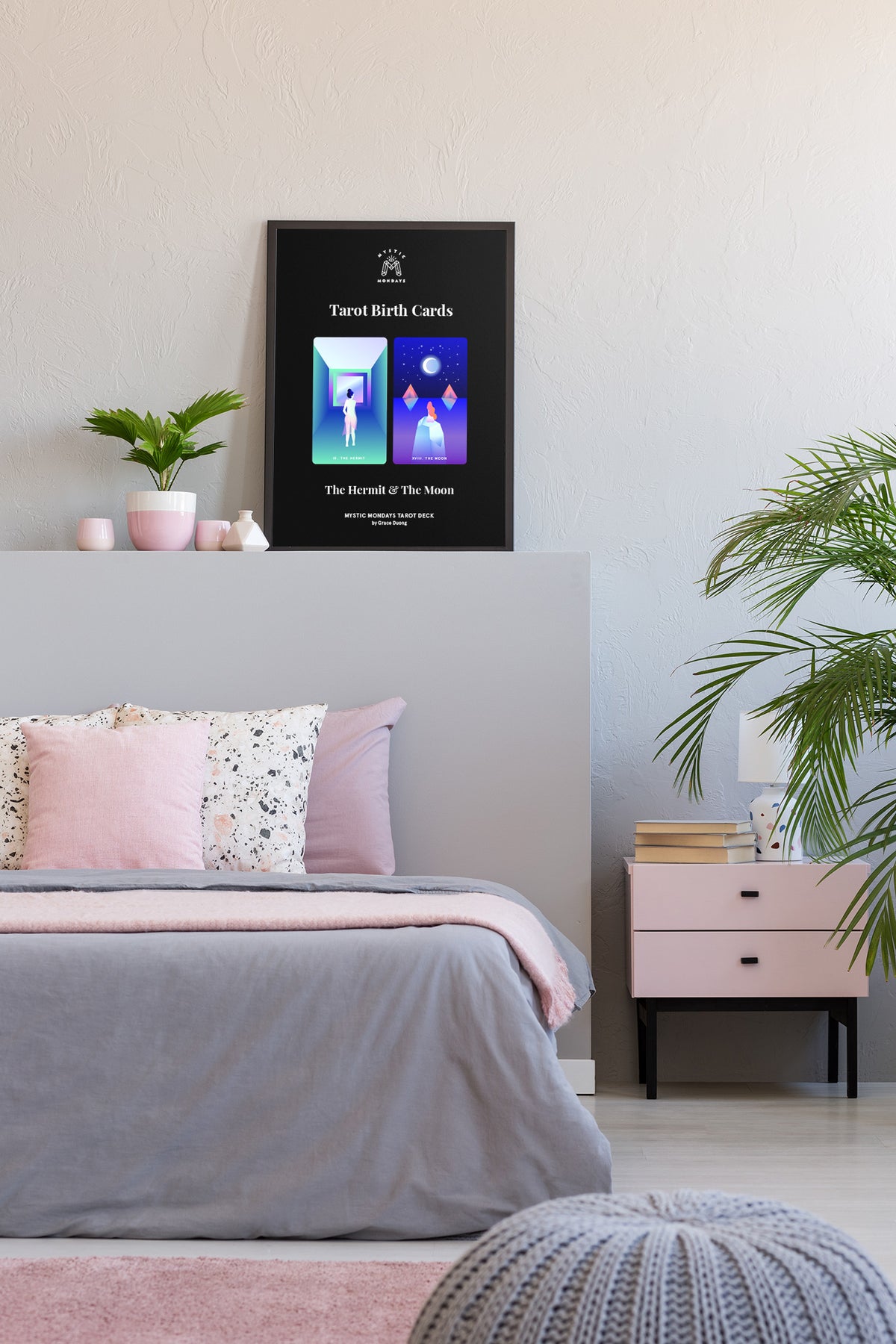 The Hermit and The Moon Print