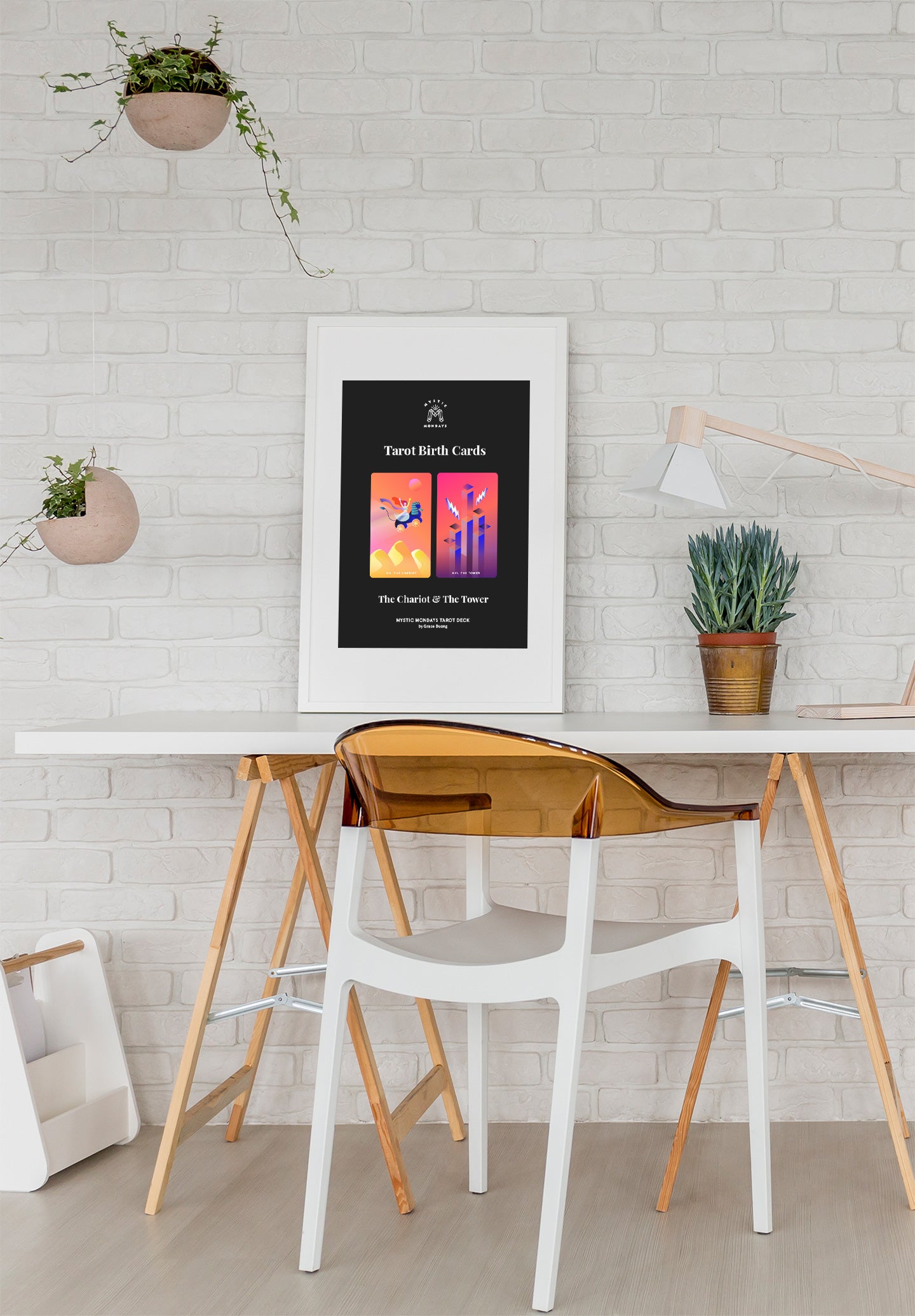 The Chariot and The Tower Print