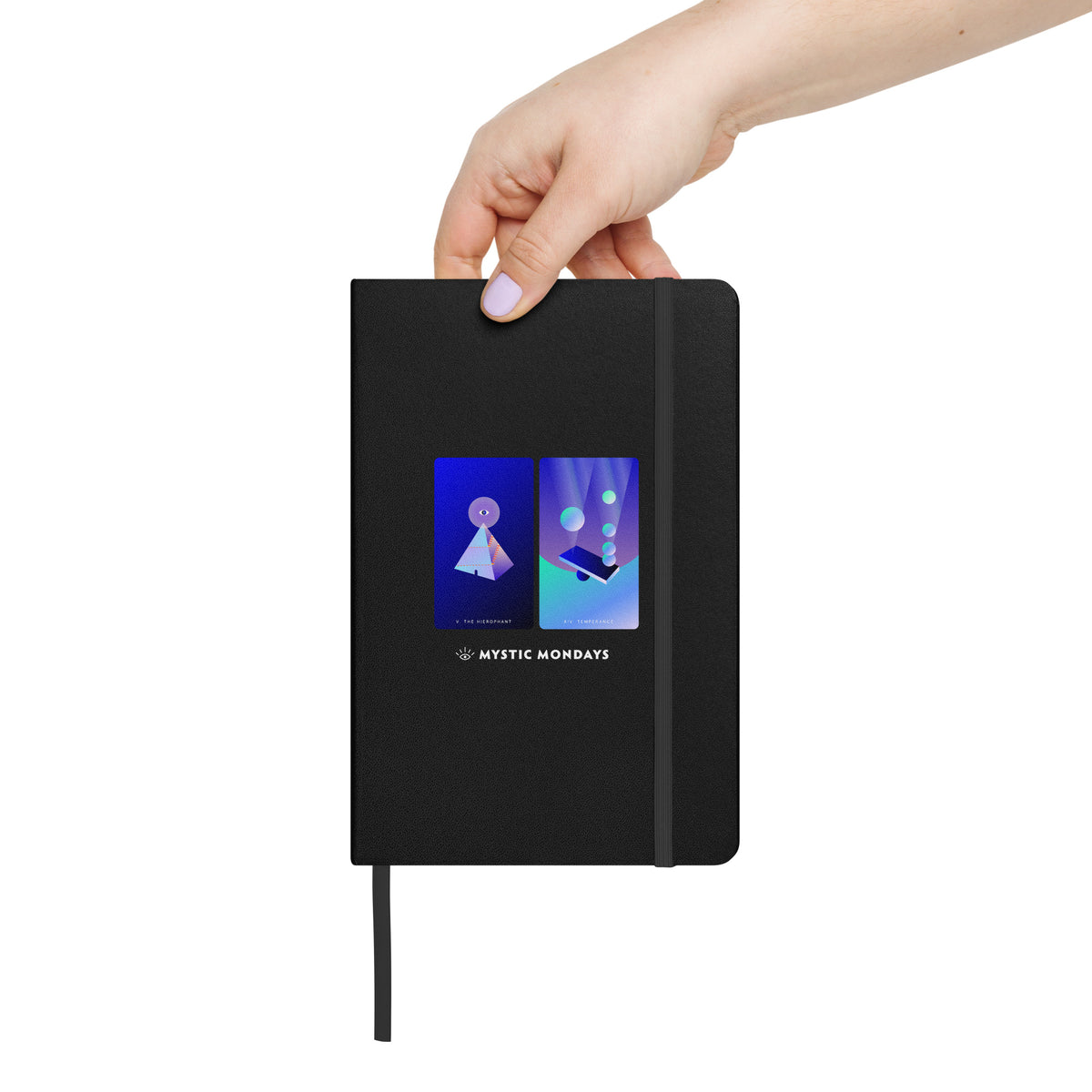 The Hierophant and Temperance Hardcover Journal