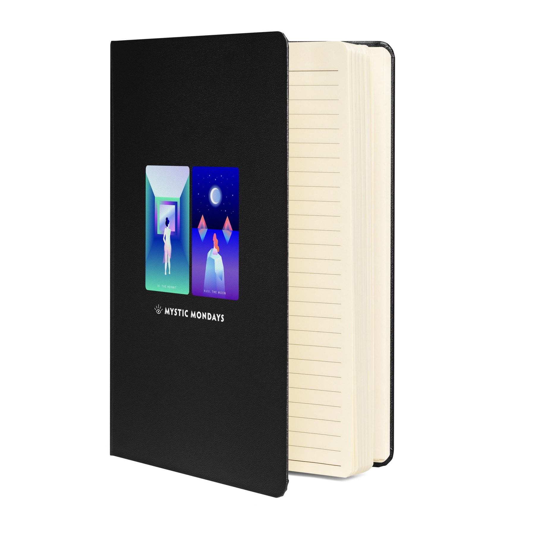 The Hermit and The Moon Hardcover Journal