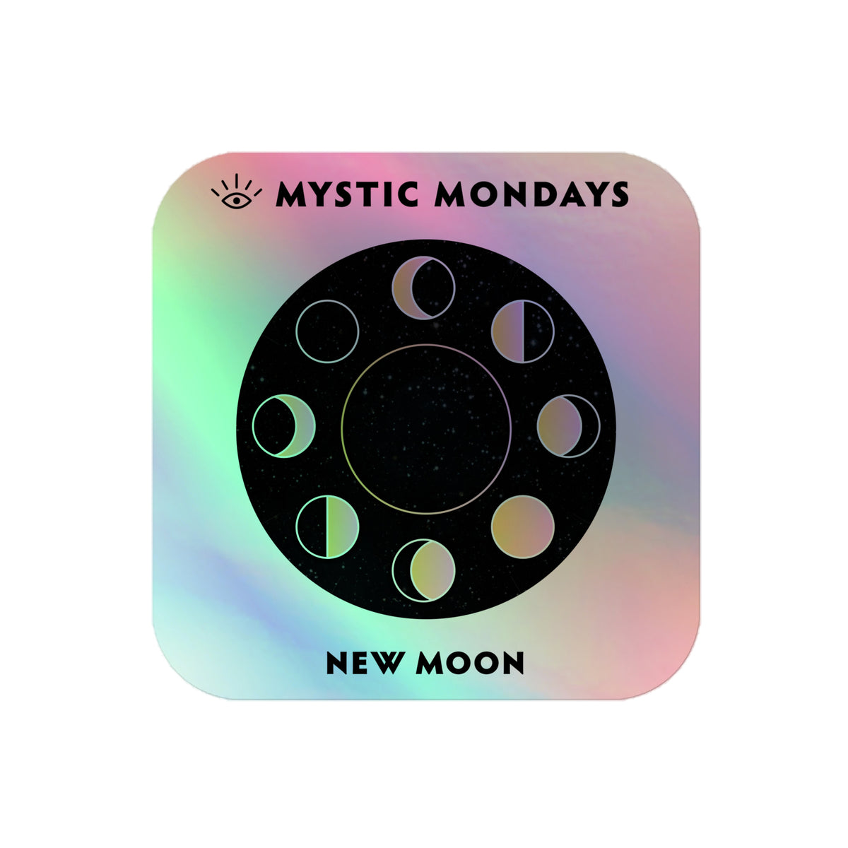 New Moon Holo Sticker