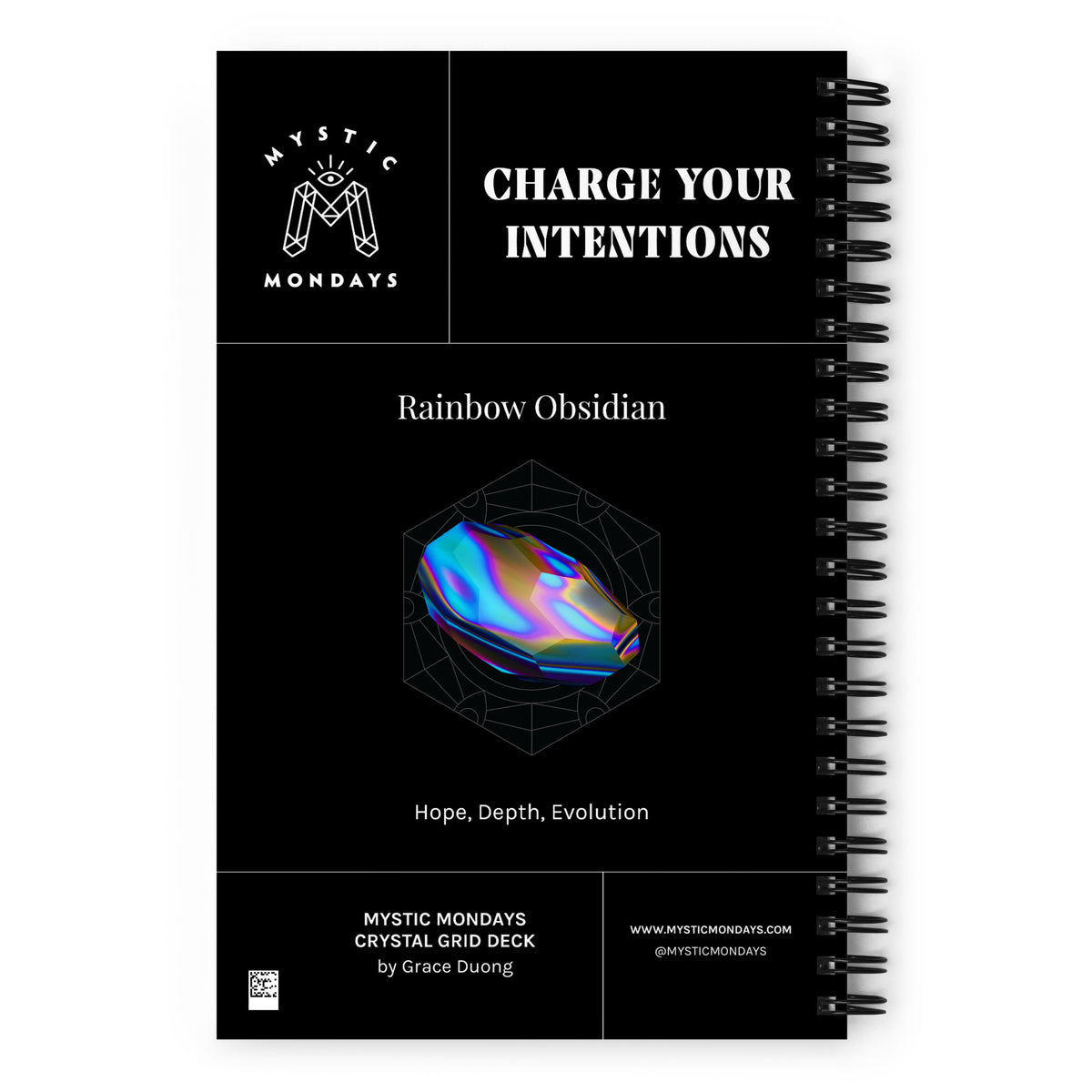 Rainbow Obsidian Journal