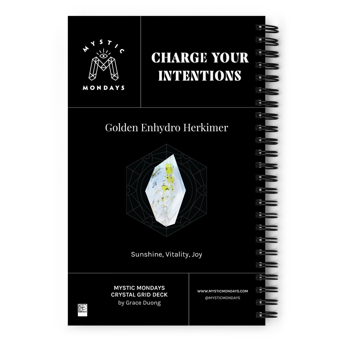Golden Enhydro Herkimer Journal