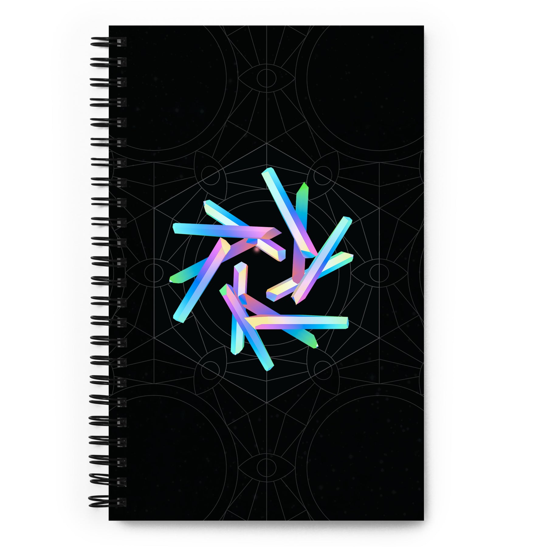 Rainbow Aura Quartz Journal
