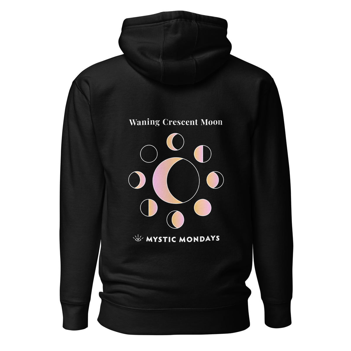 Waning Crescent Moon Hoodie
