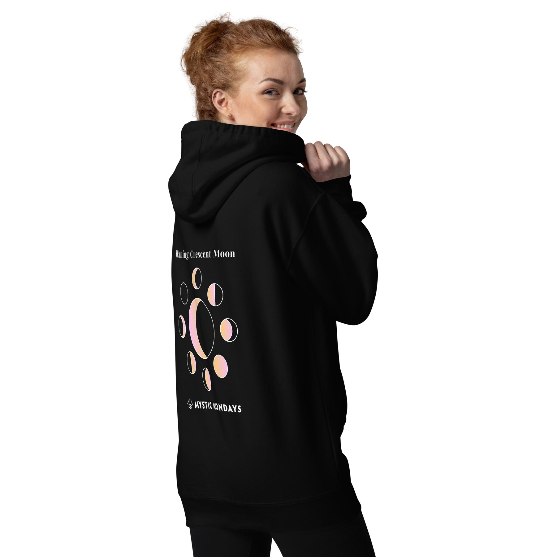 Waning Crescent Moon Hoodie