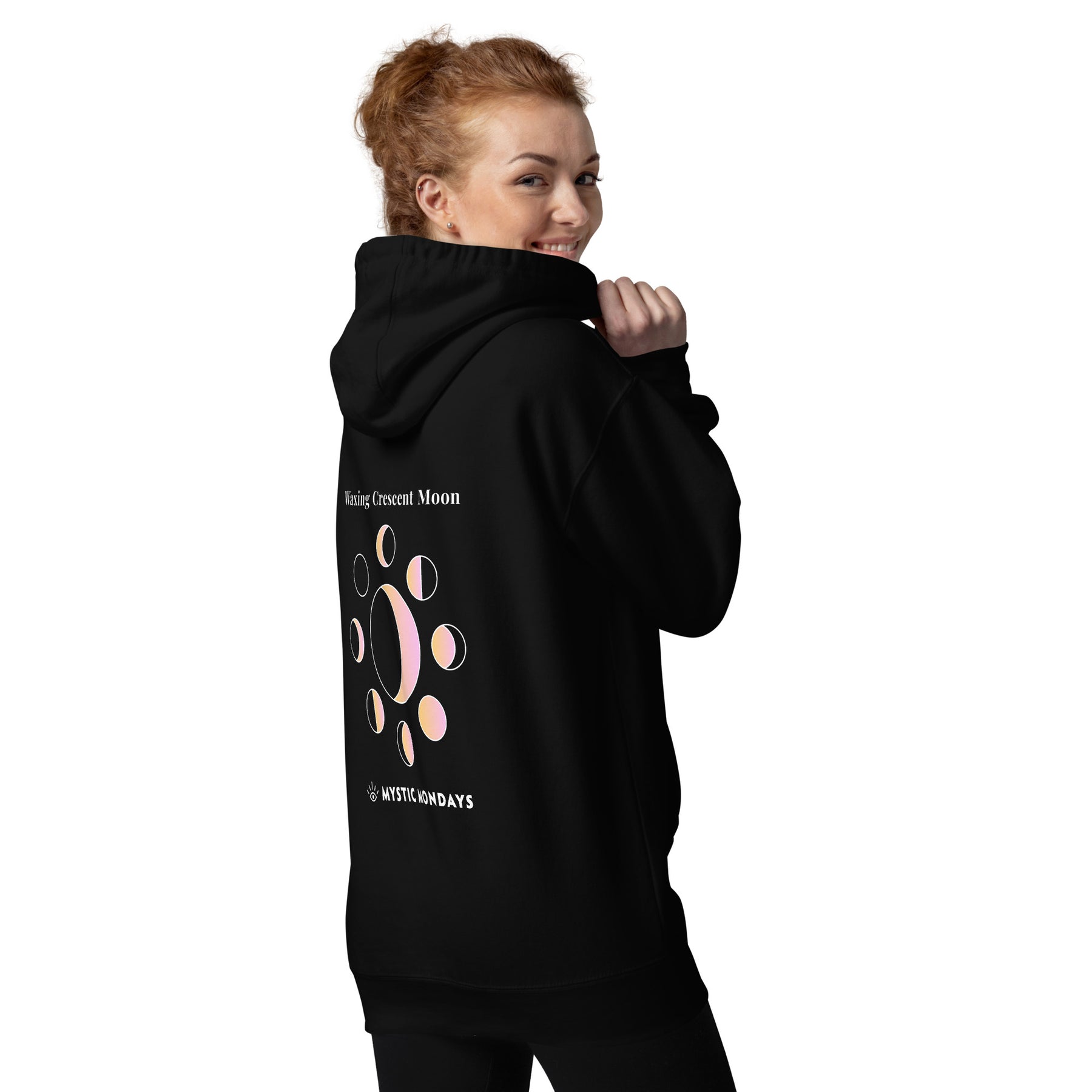 Waxing Crescent Moon Hoodie
