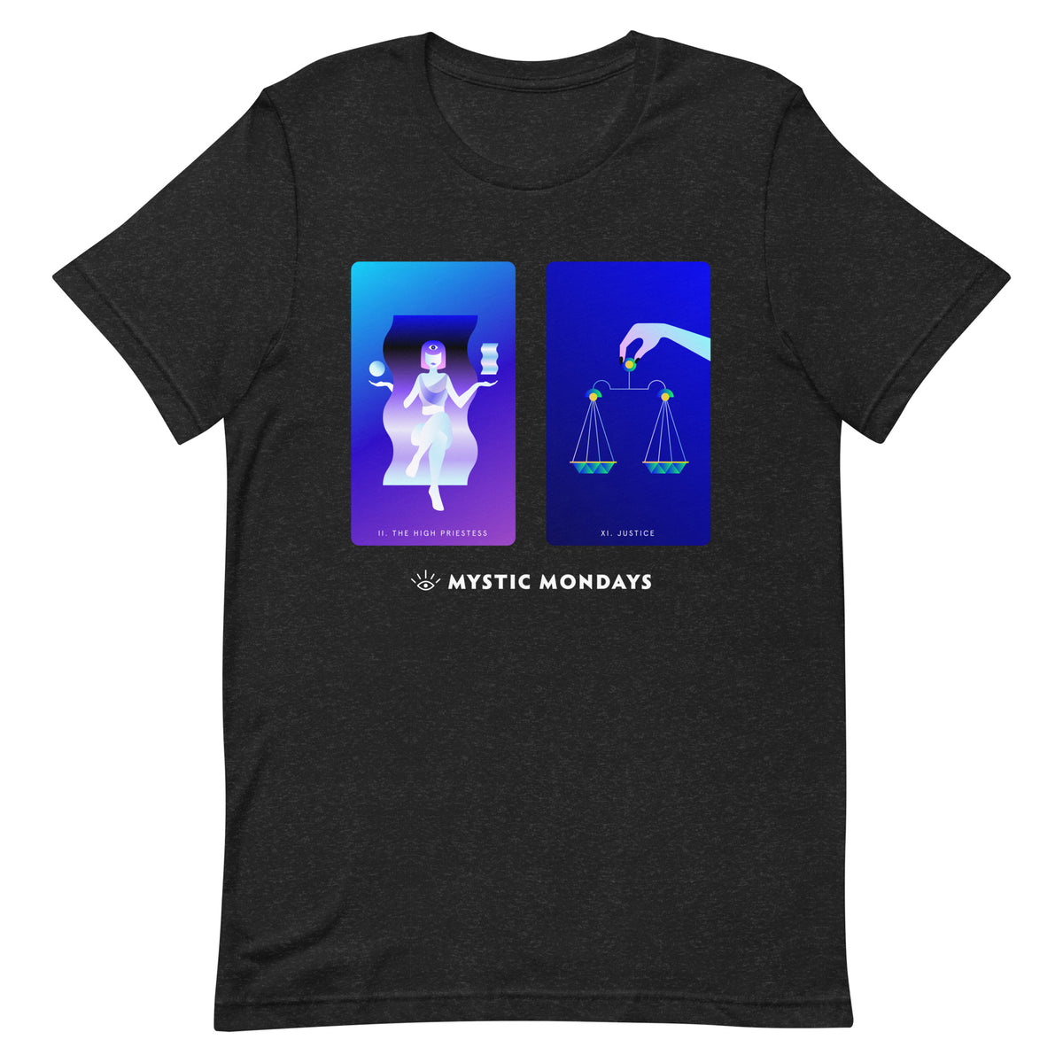 The High Priestess and Justice T-shirt