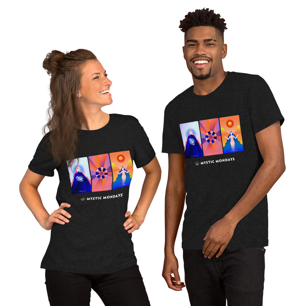 The Magician, Wheel of Fortune, and The Sun T-shirt
