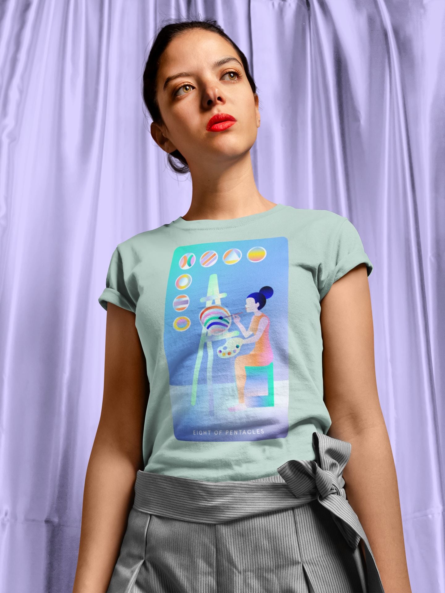 Eight of Pentacles T-shirt