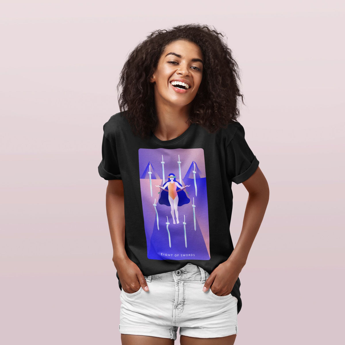 Eight of Swords T-shirt