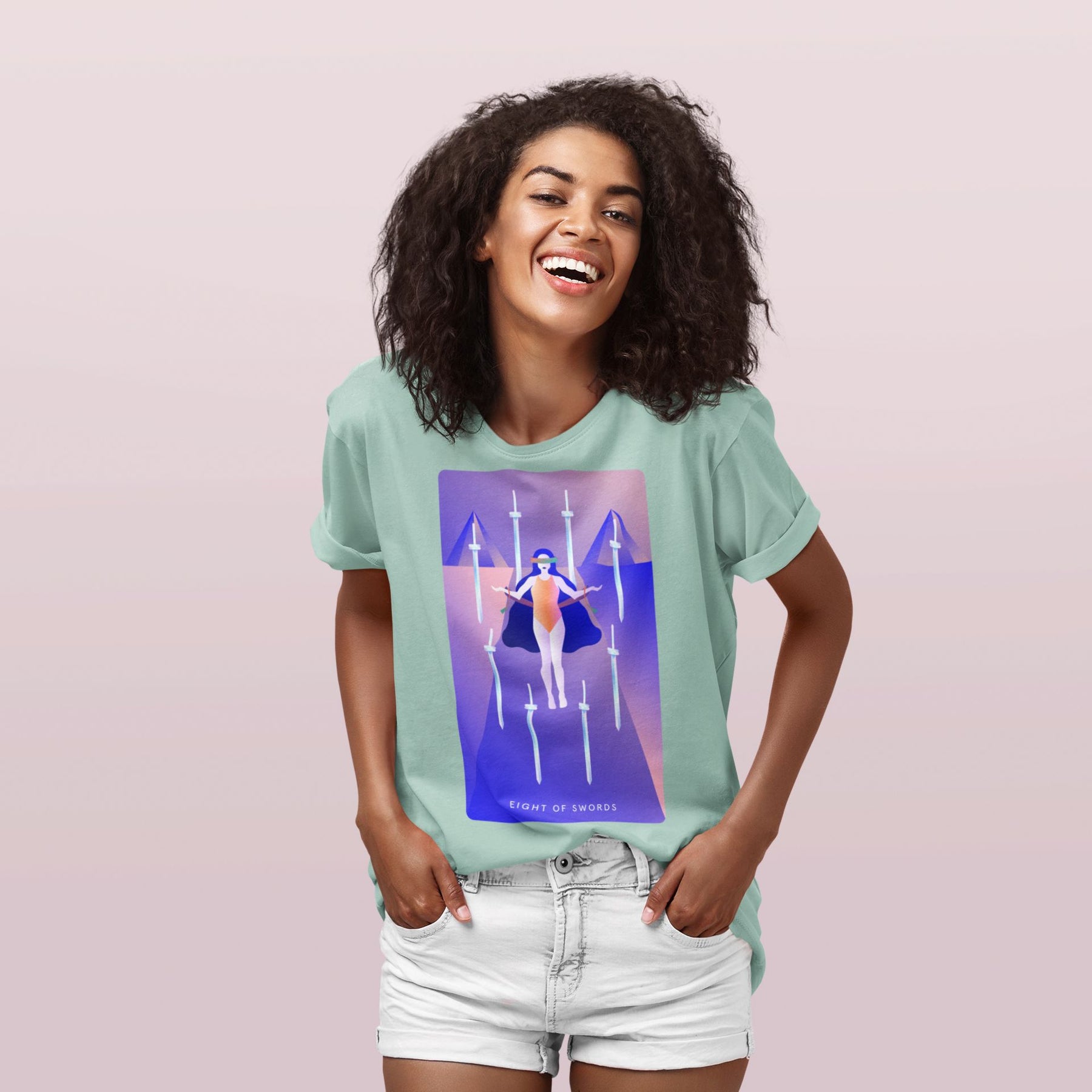 Eight of Swords T-shirt