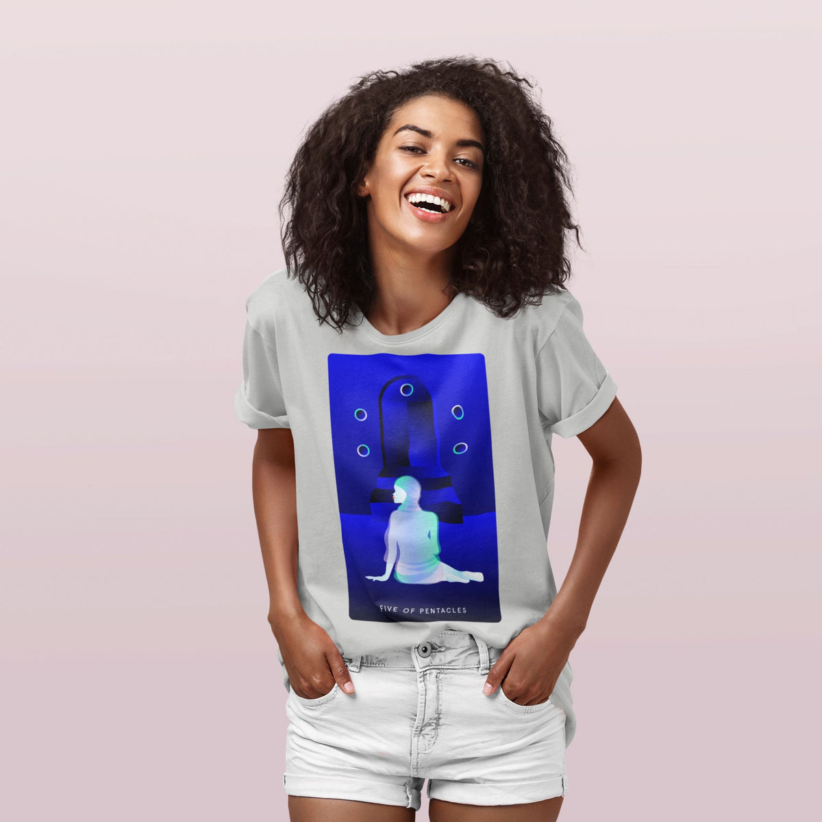 Five of Pentacles T-shirt