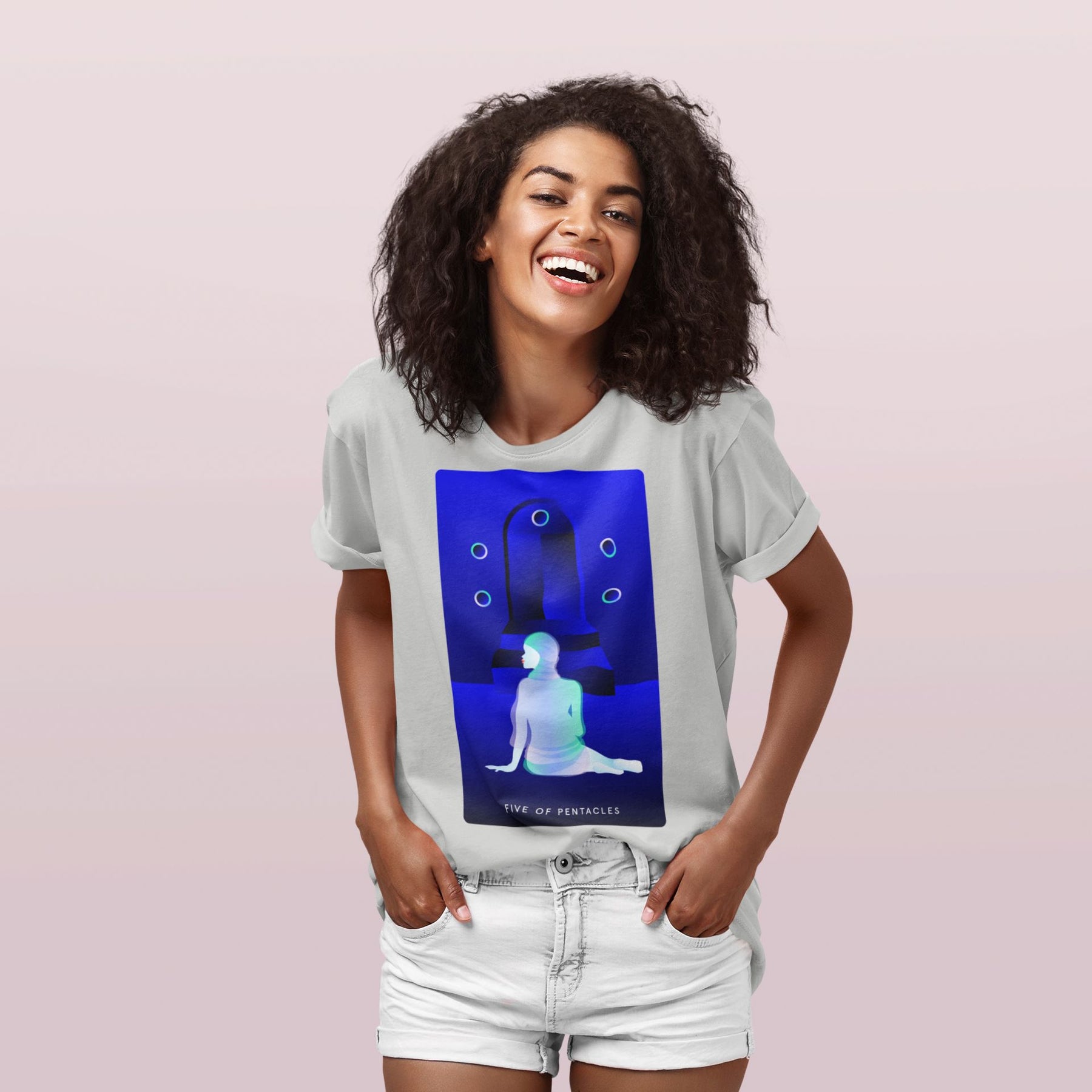 Five of Pentacles T-shirt