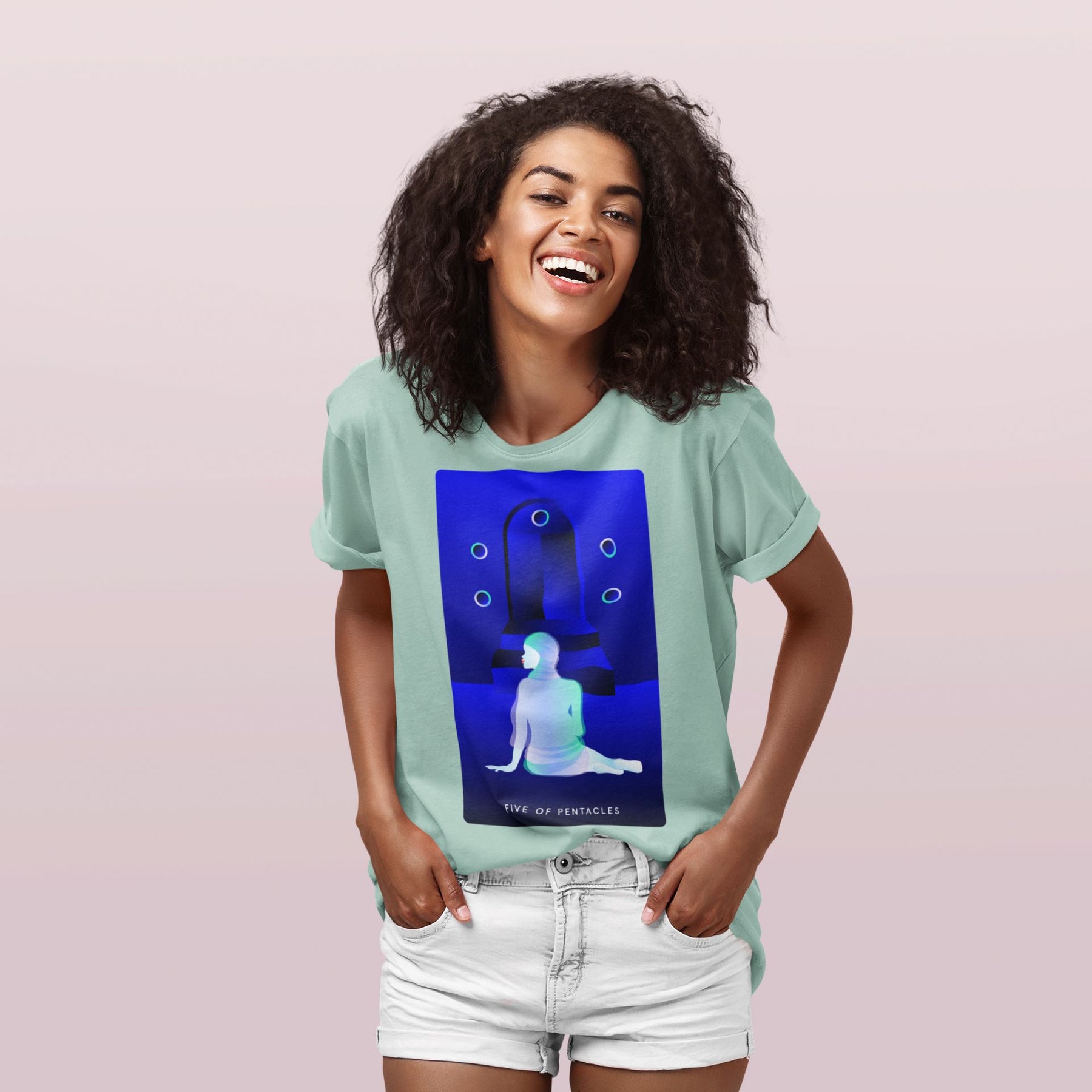 Five of Pentacles T-shirt