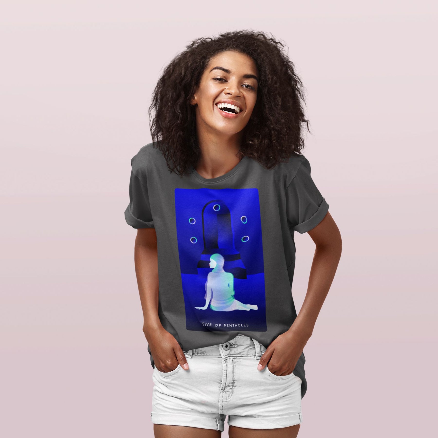 Five of Pentacles T-shirt