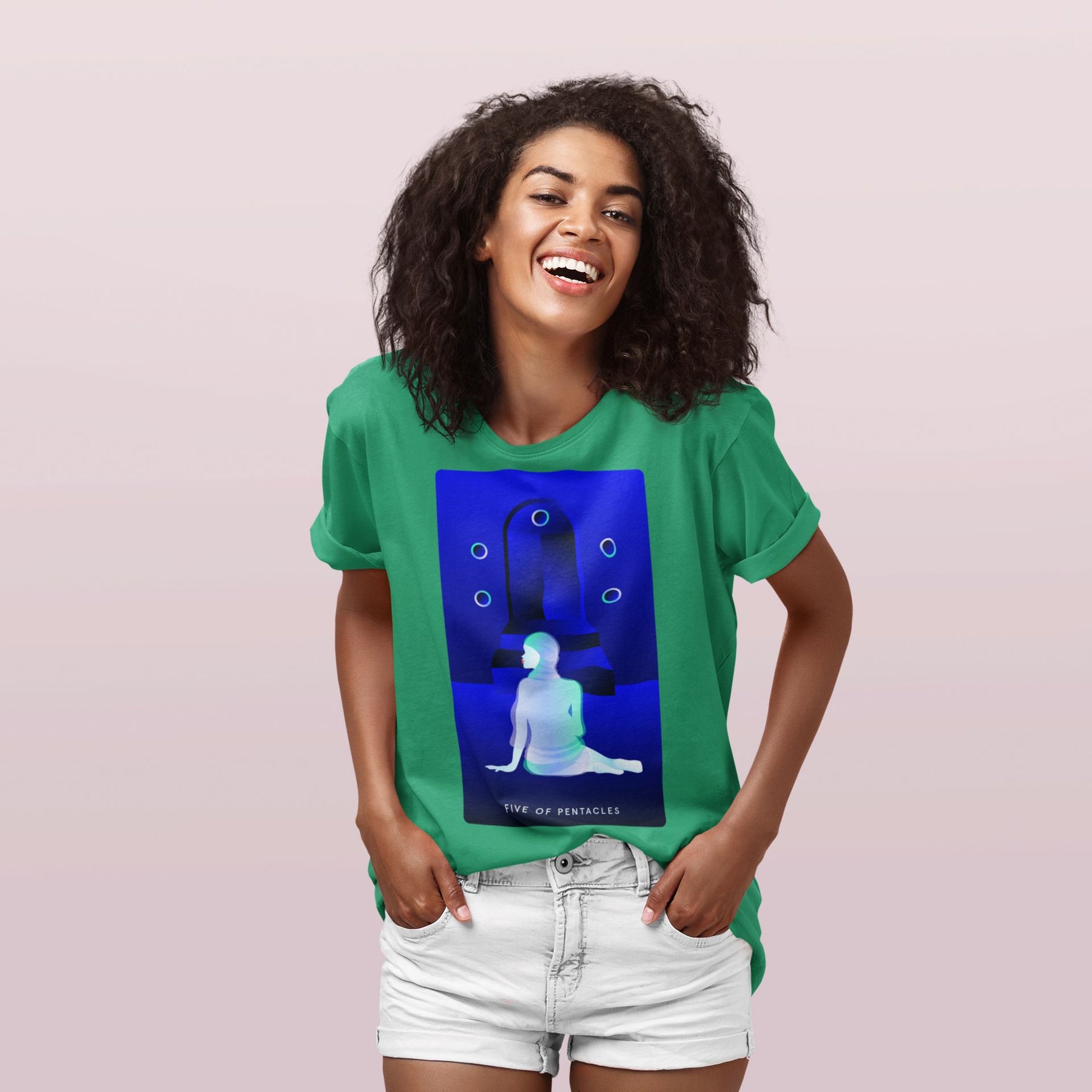 Five of Pentacles T-shirt