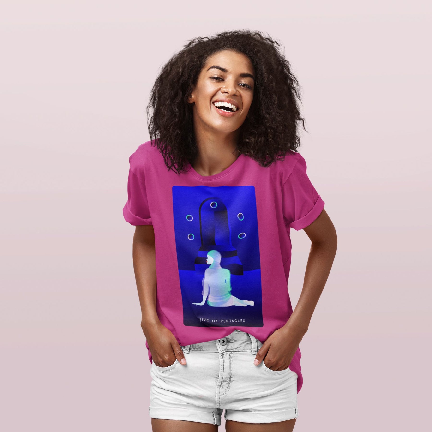 Five of Pentacles T-shirt