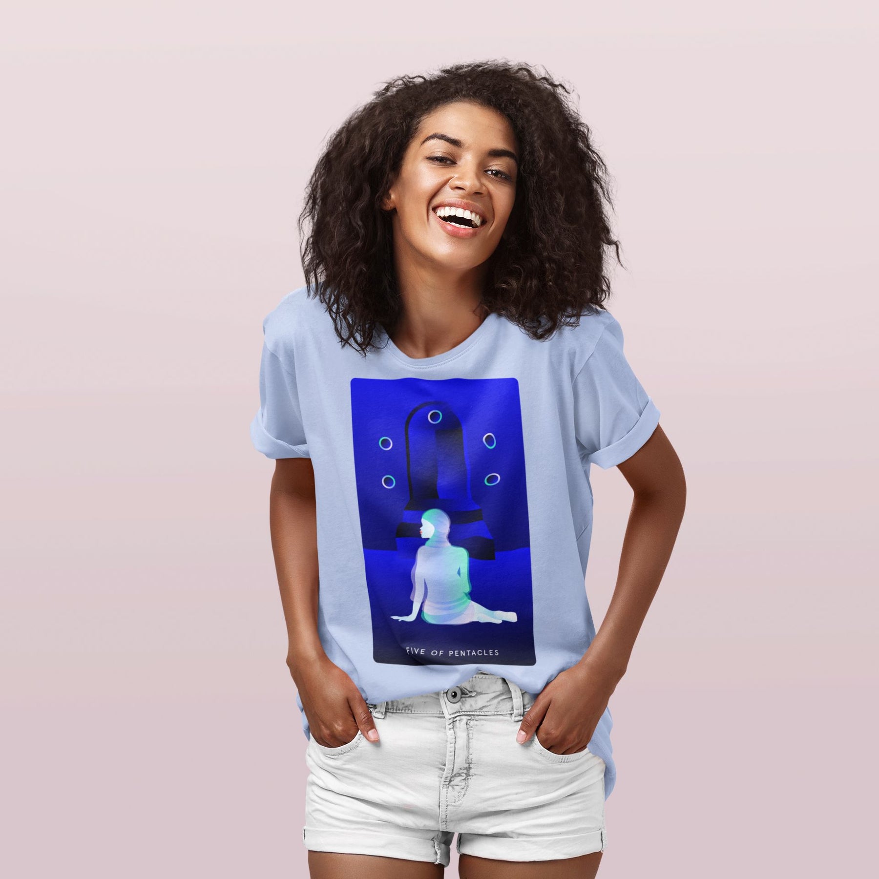 Five of Pentacles T-shirt