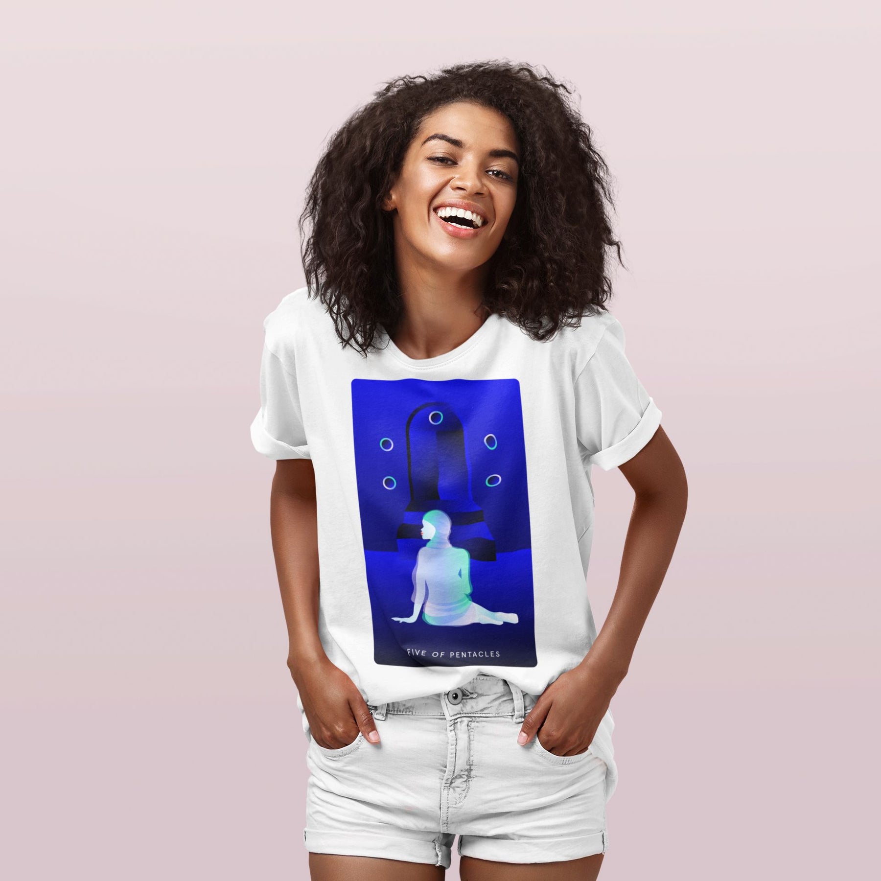 Five of Pentacles T-shirt