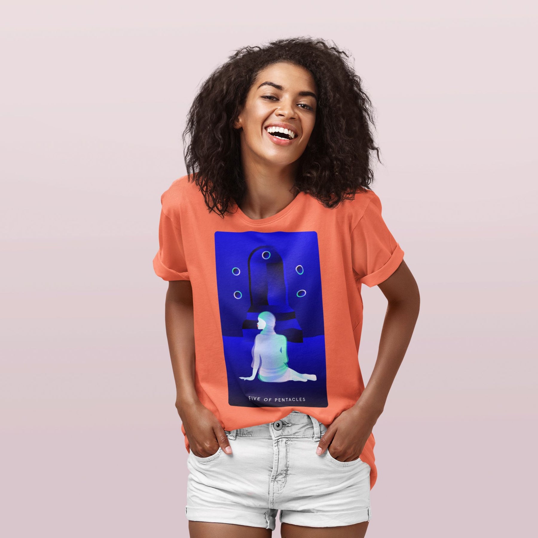 Five of Pentacles T-shirt