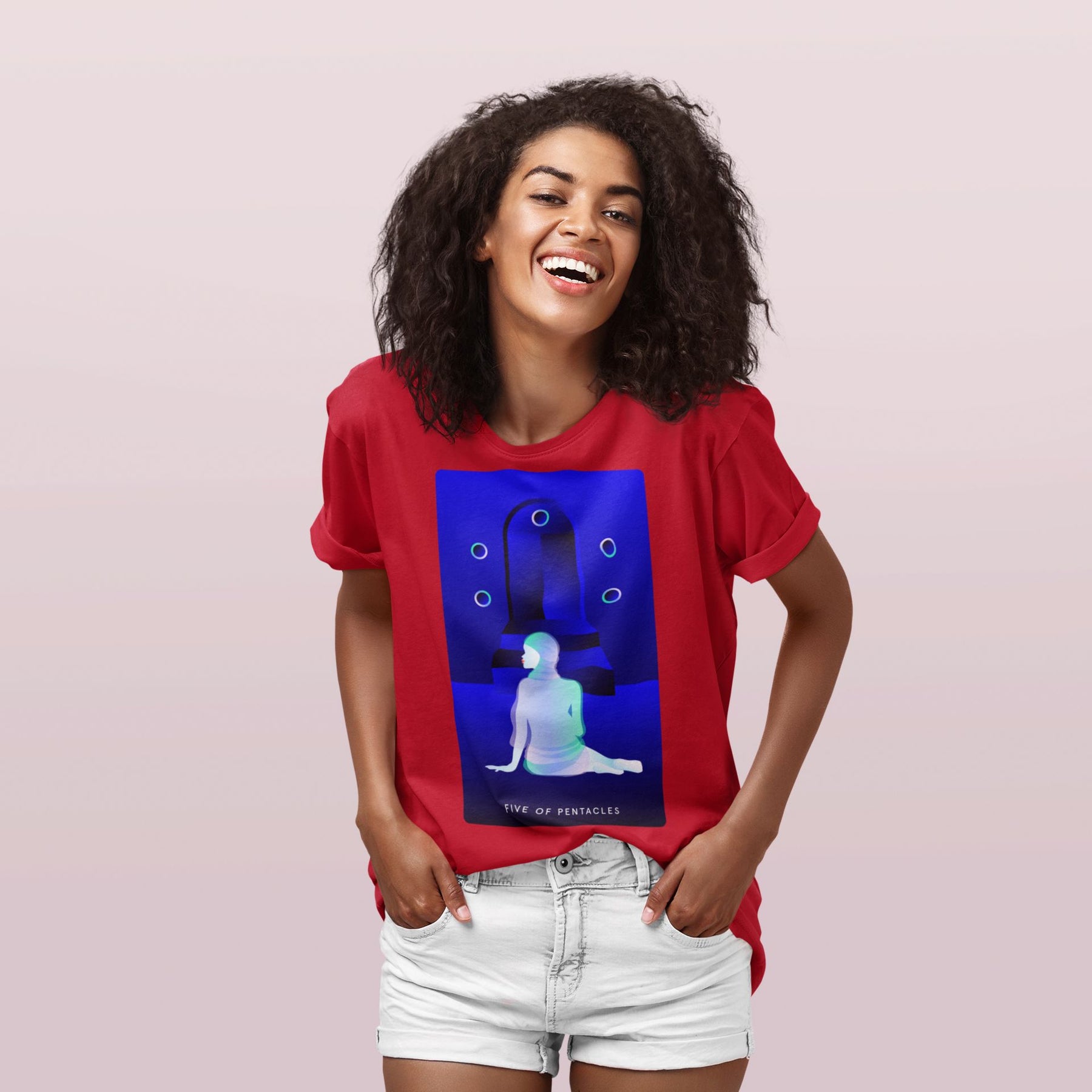 Five of Pentacles T-shirt