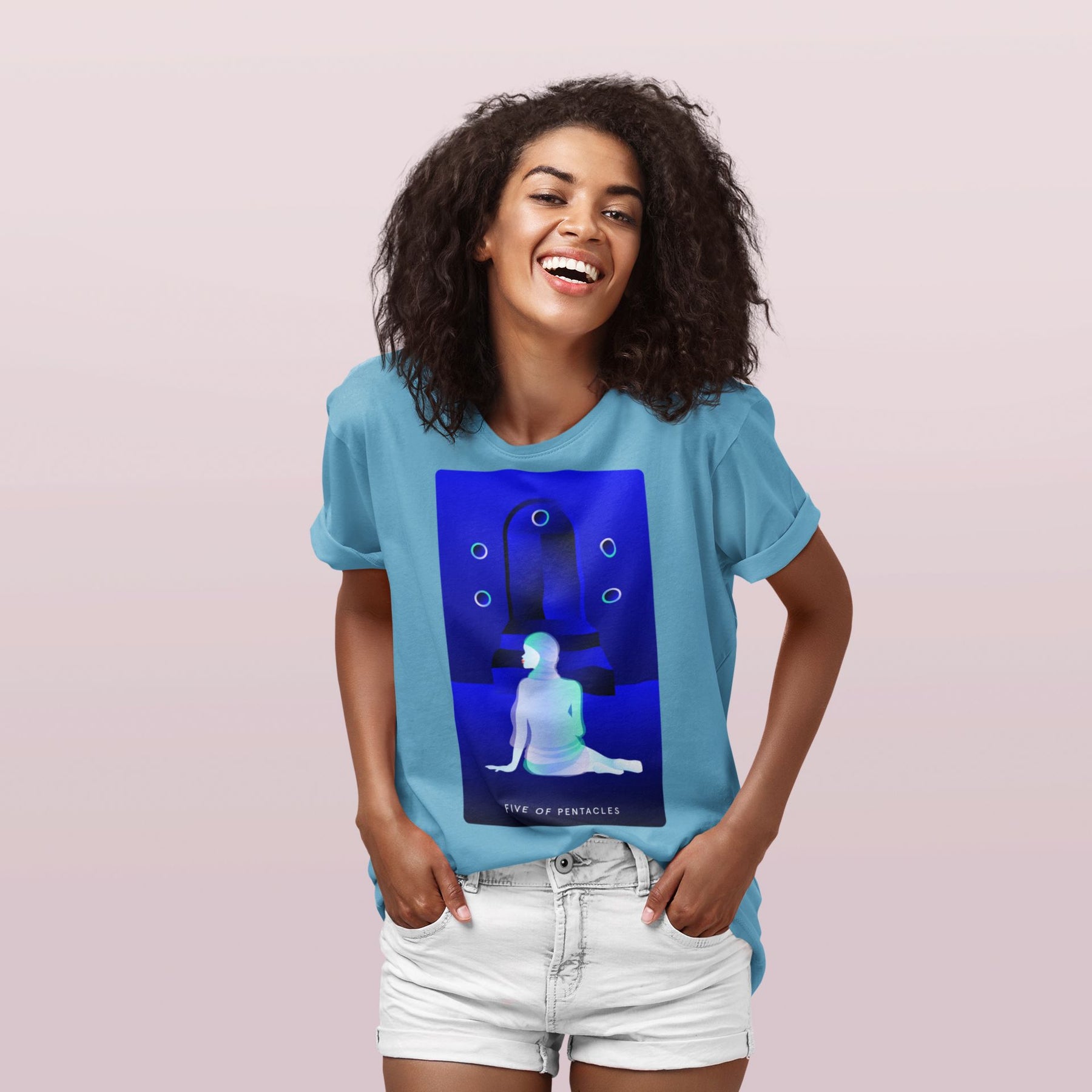 Five of Pentacles T-shirt
