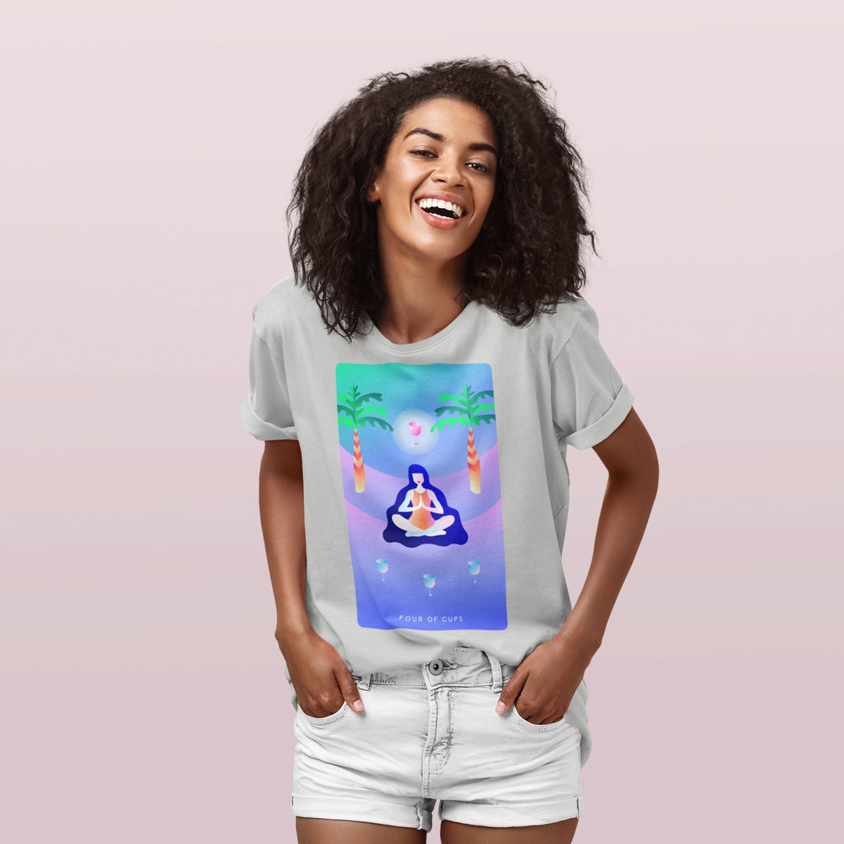 Four of Cups T-shirt