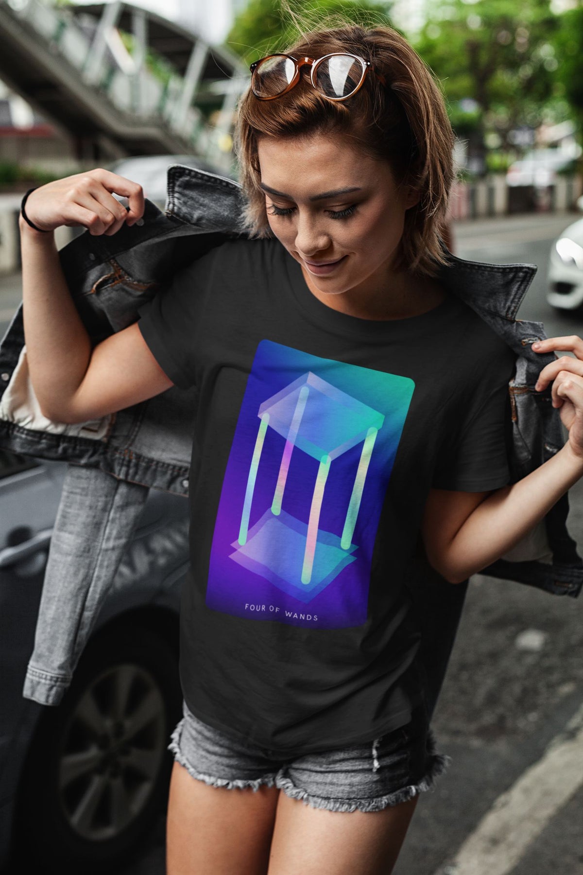 Four of Wands T-shirt