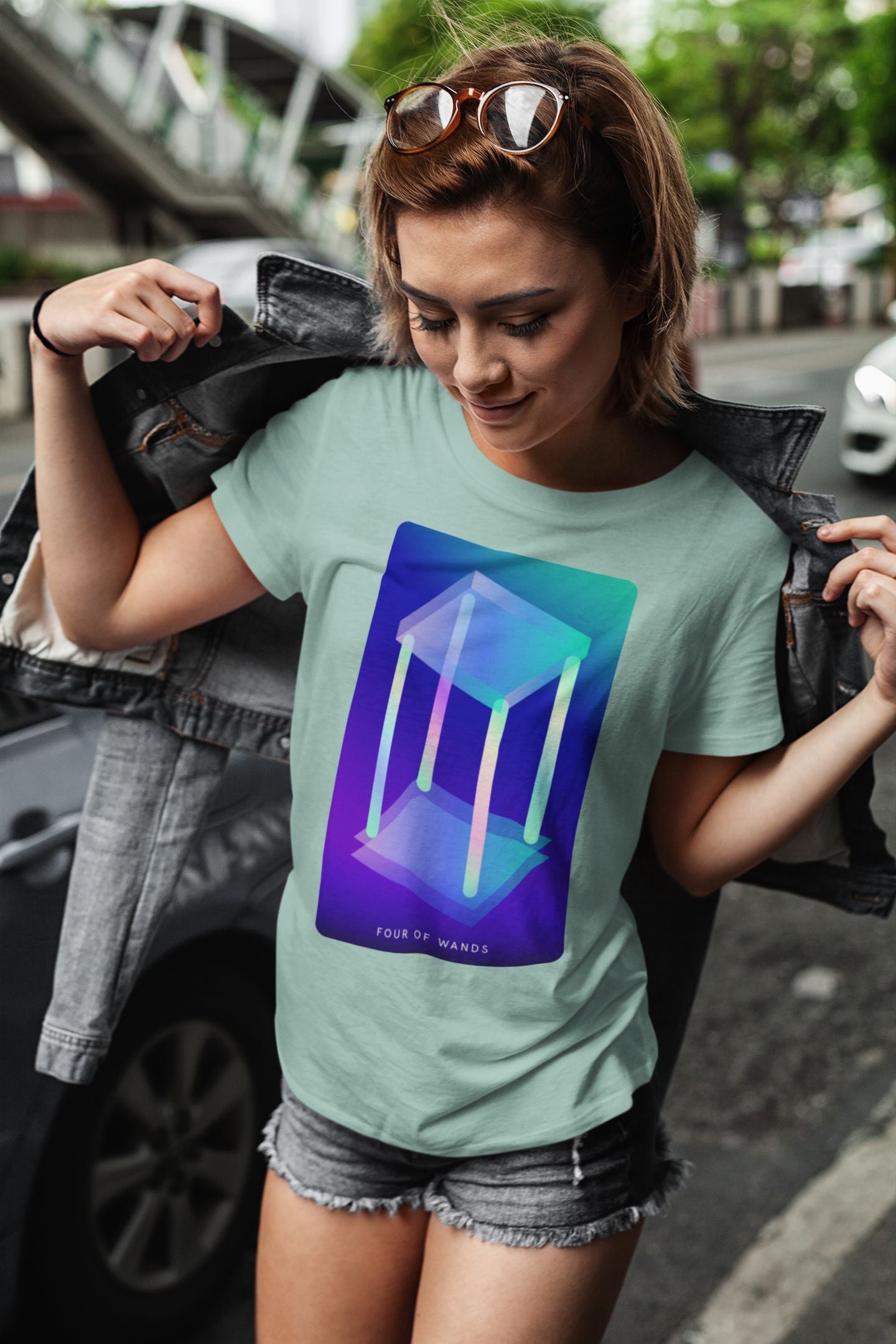 Four of Wands T-shirt