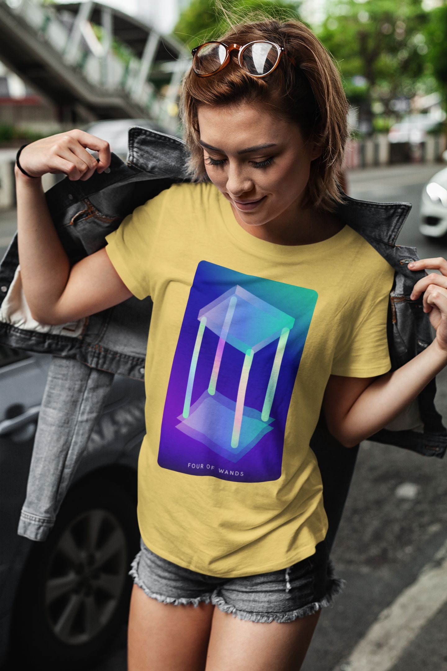 Four of Wands T-shirt