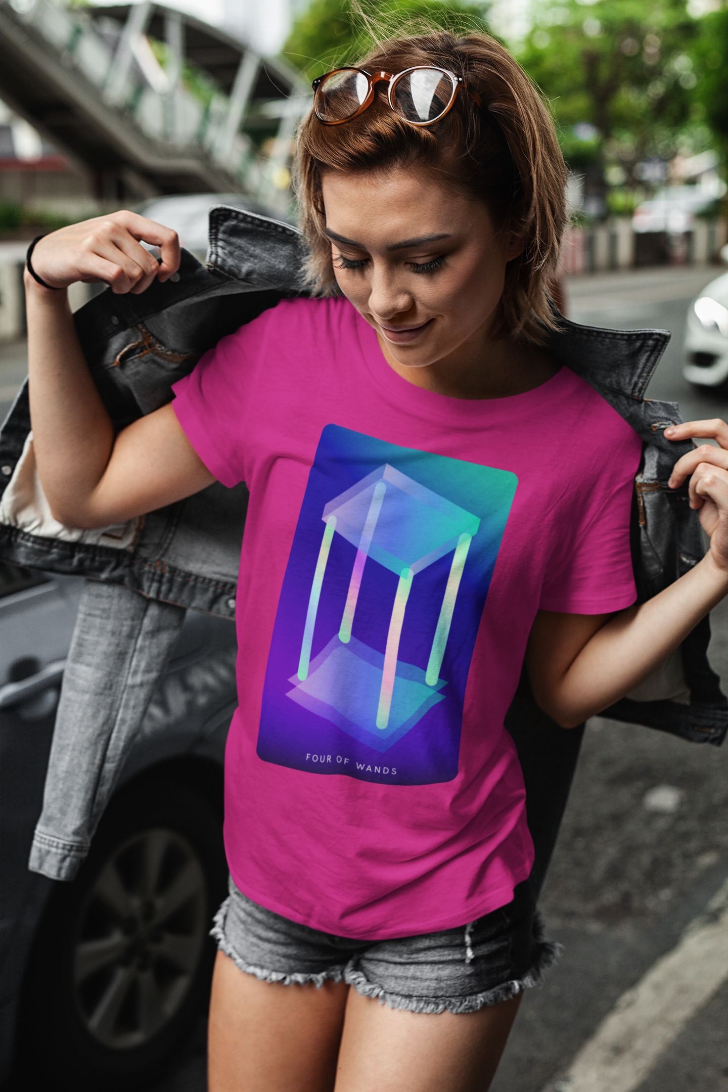 Four of Wands T-shirt