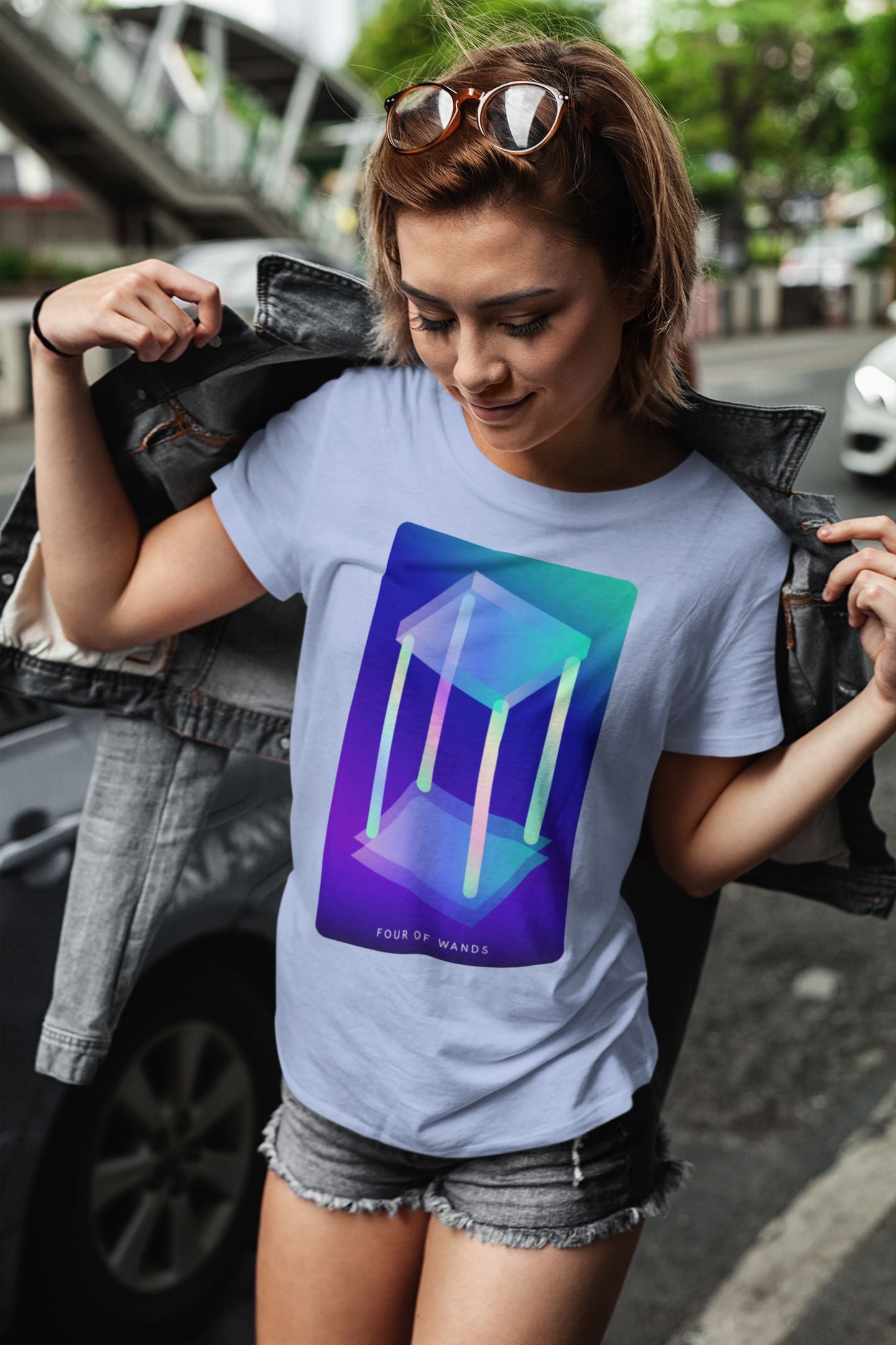 Four of Wands T-shirt