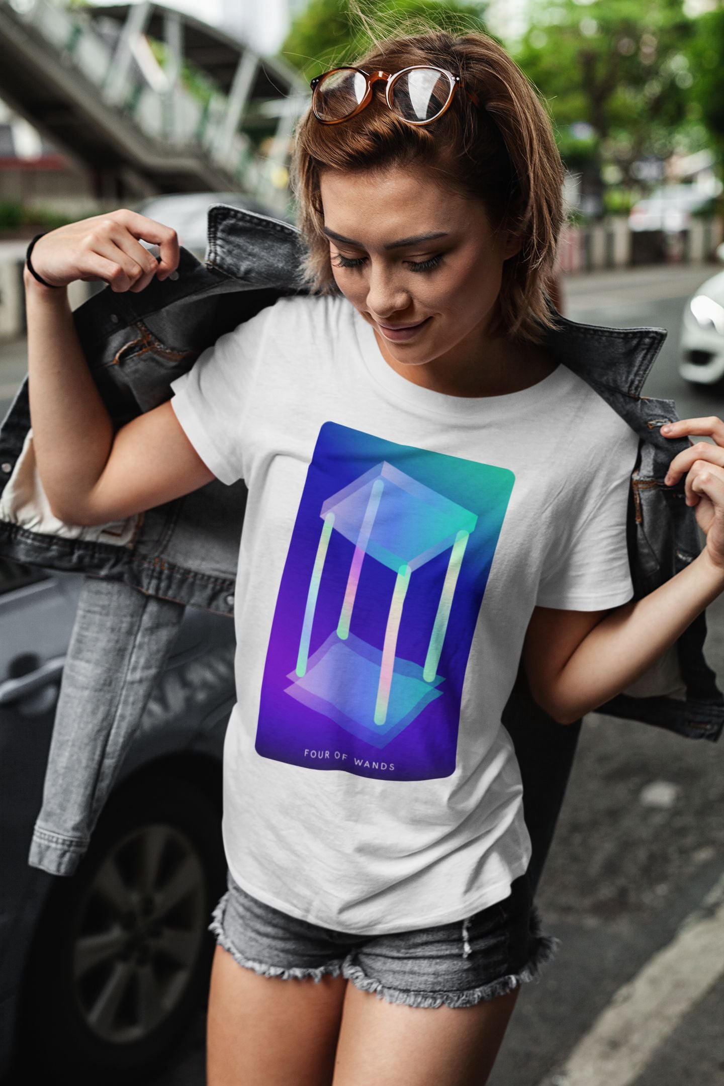 Four of Wands T-shirt