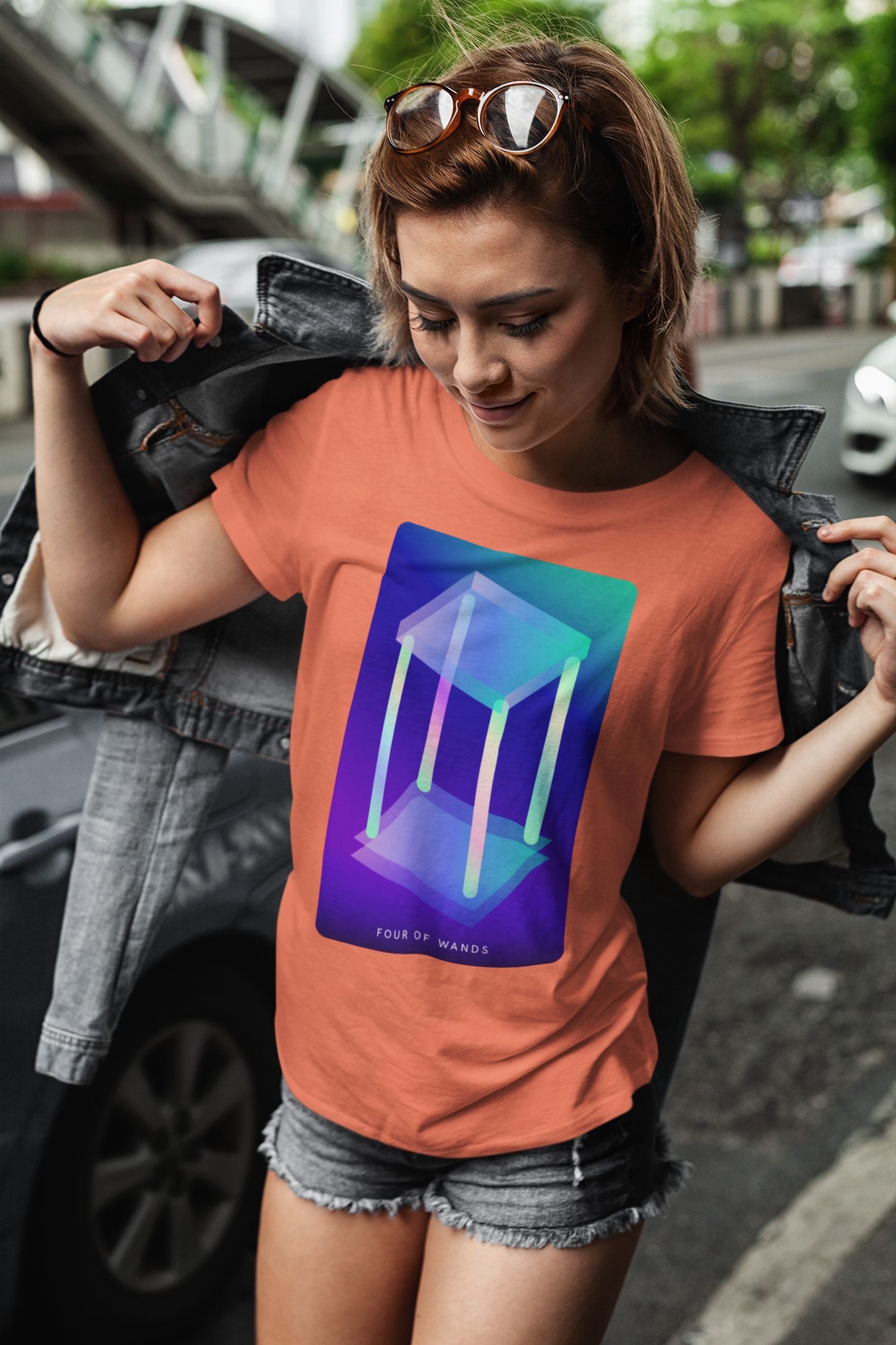 Four of Wands T-shirt